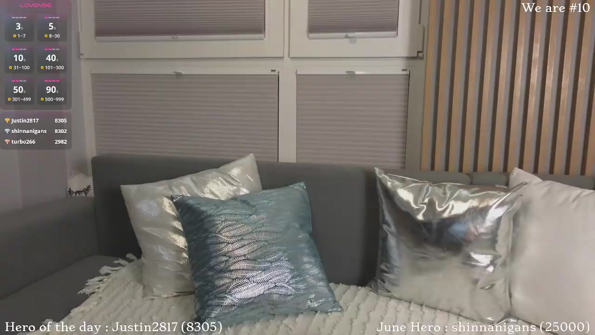 Gallery image thumbnail from wel_cum's myfreecams stream on, 06/13/2026, 21:39 image 10 of 20