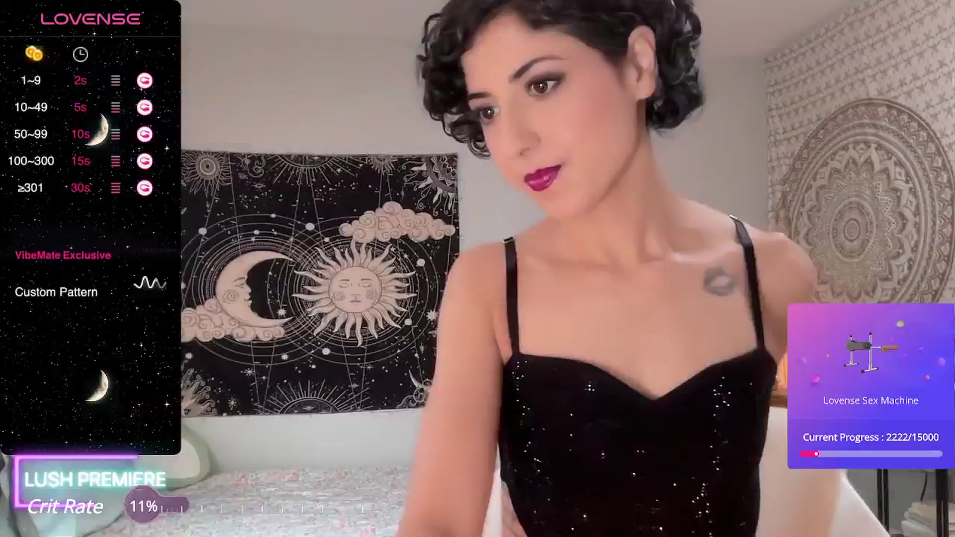 Gallery image thumbnail from wildmoon's myfreecams stream on, 12/08/2024, 20:56 image 5 of 20