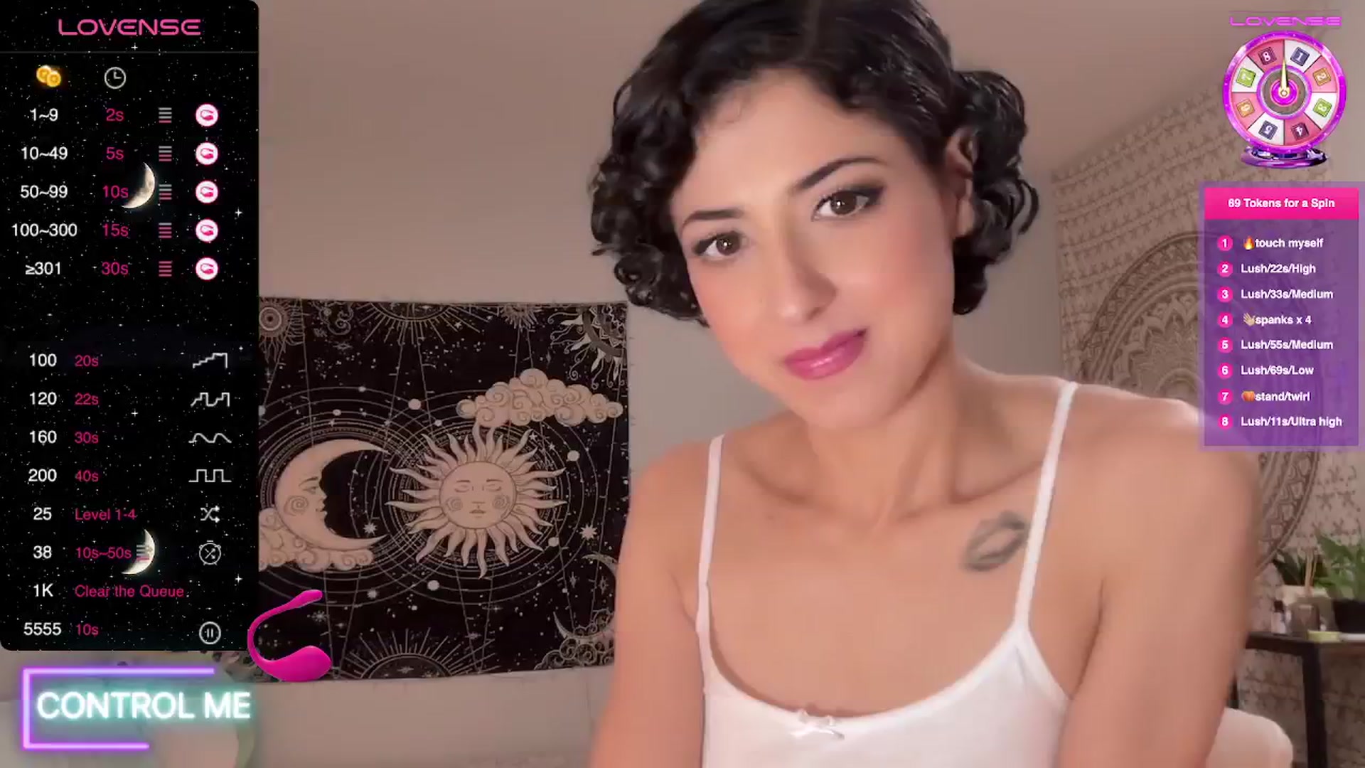 Gallery image thumbnail from wildmoon's myfreecams stream on, 12/11/2024, 05:48 image 2 of 20