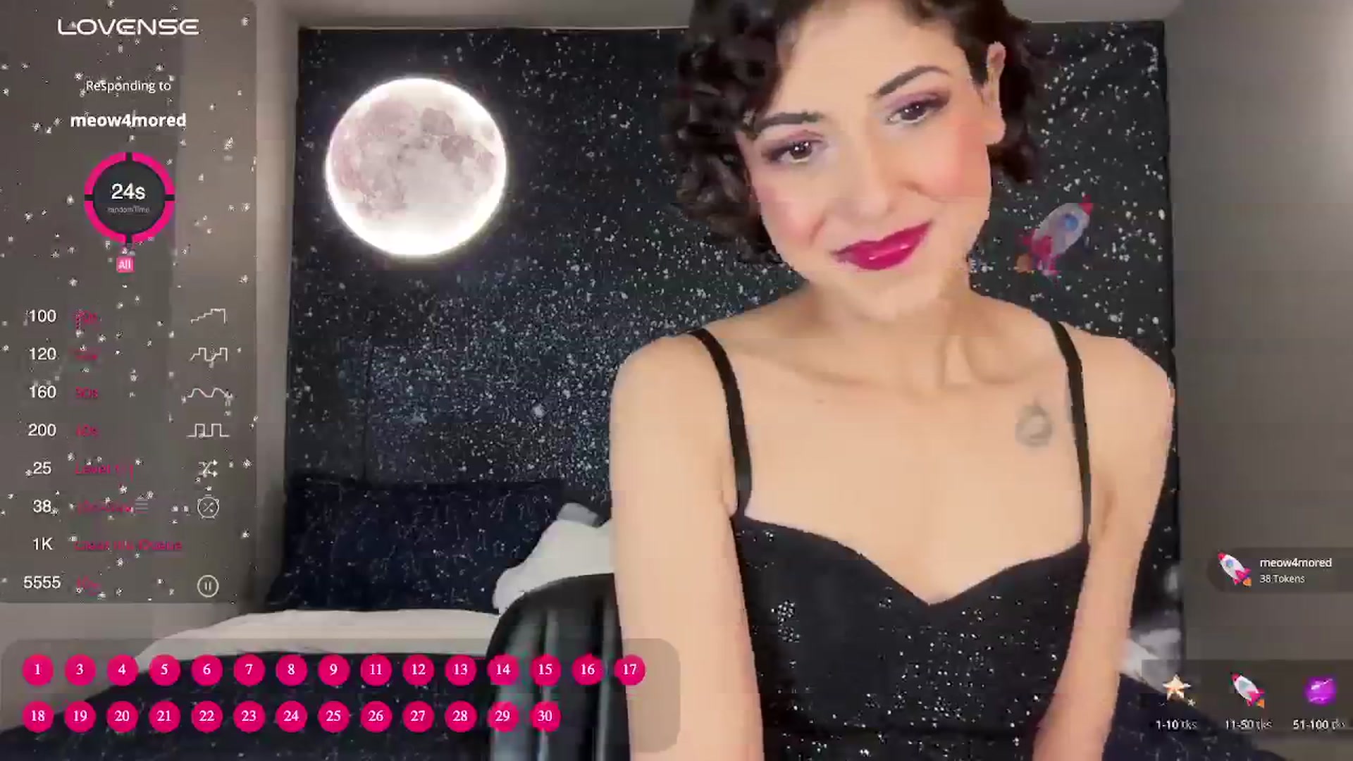Gallery image thumbnail from wildmoon's myfreecams stream on, 01/11/2025, 03:25 image 5 of 20