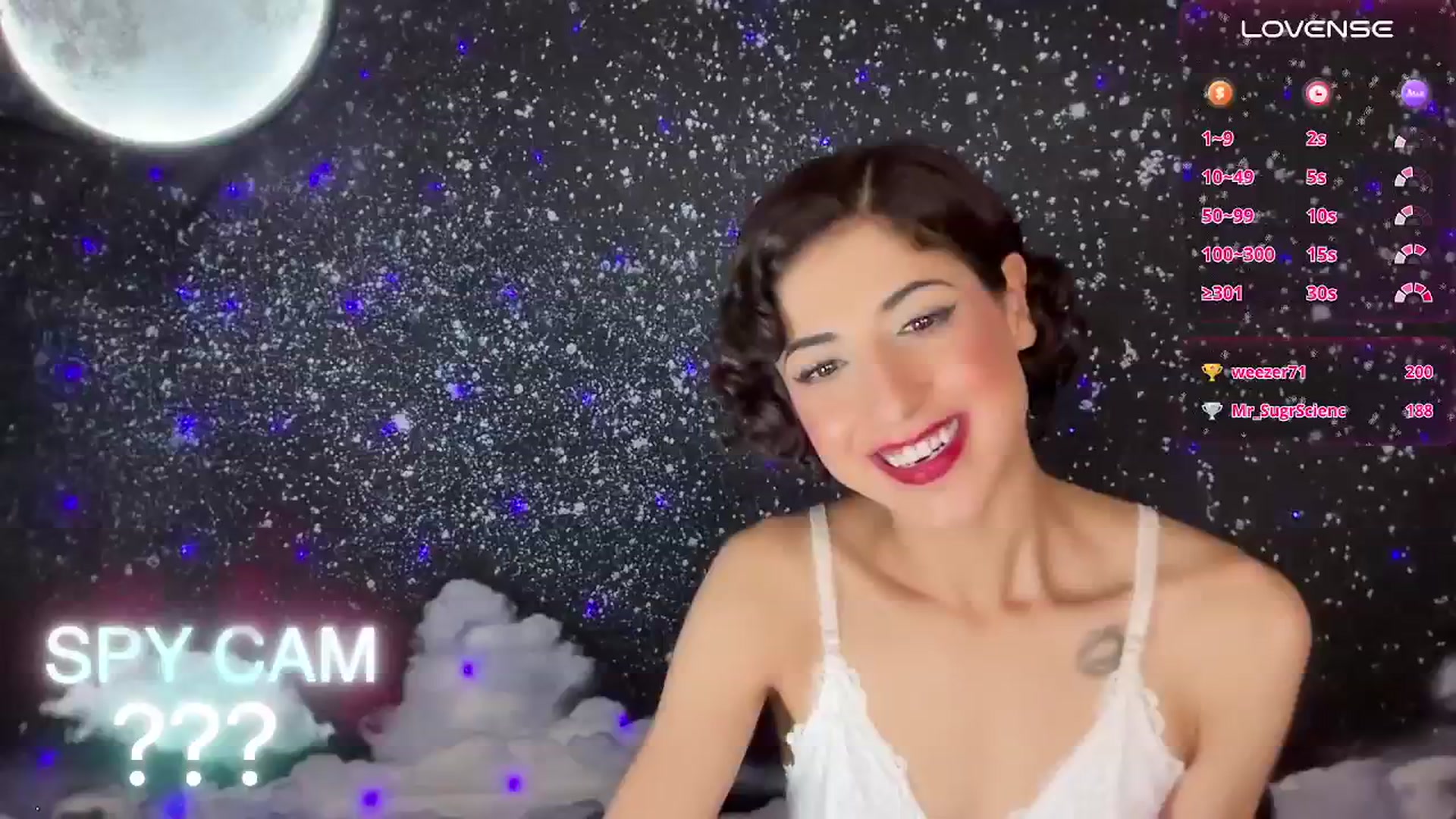 Gallery image thumbnail from wildmoon's myfreecams stream on, 01/18/2025, 06:22 image 4 of 20