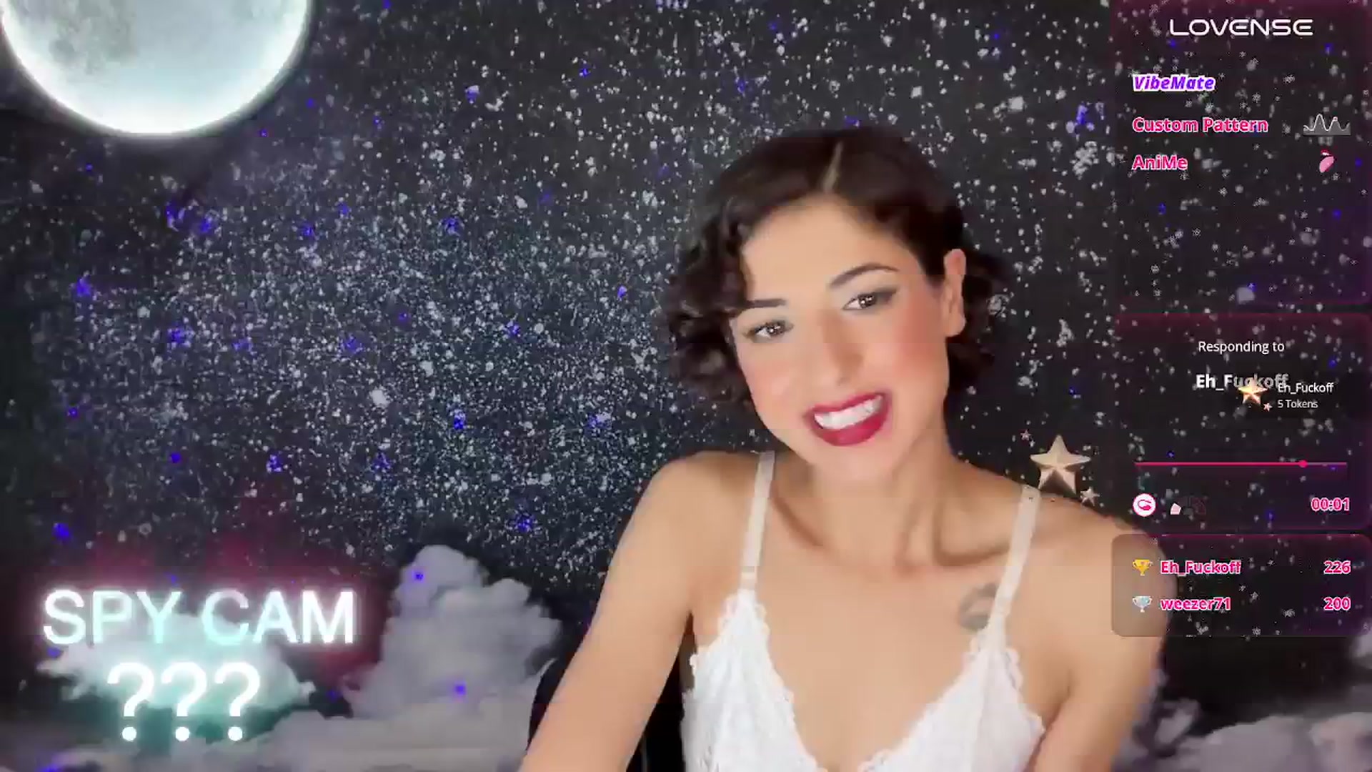 Gallery image thumbnail from wildmoon's myfreecams stream on, 01/18/2025, 06:22 image 10 of 20