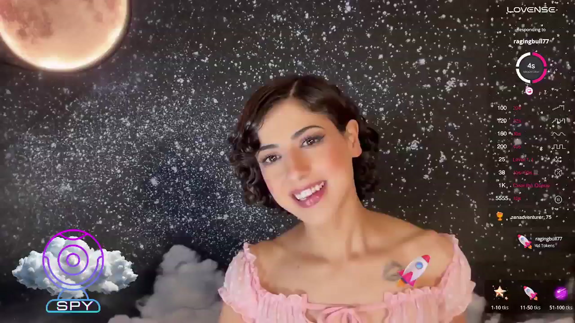 Gallery image thumbnail from wildmoon's myfreecams stream on, 02/01/2025, 07:53 image 1 of 20