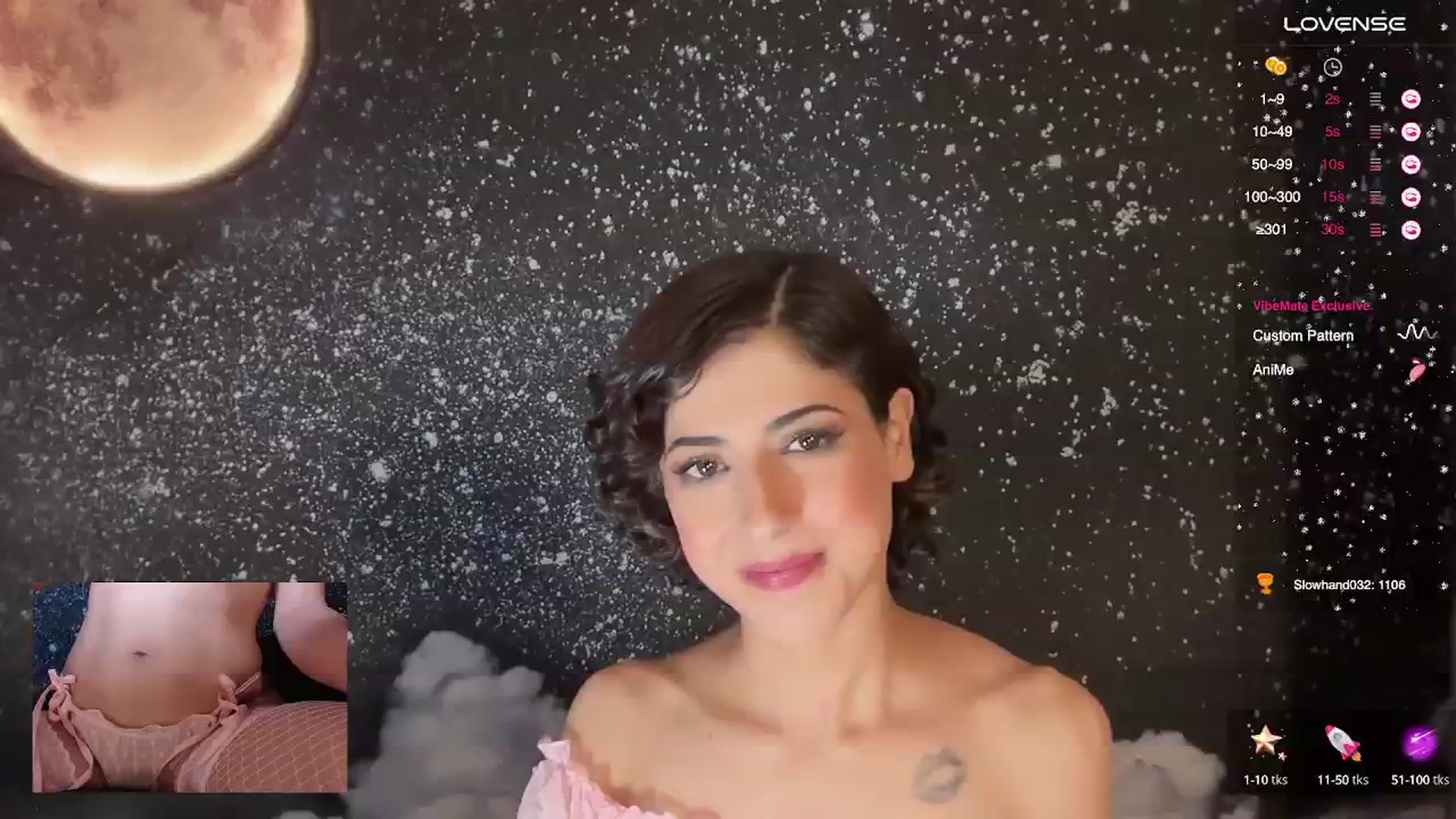 Gallery image thumbnail from wildmoon's myfreecams stream on, 02/01/2025, 08:38 image 12 of 20