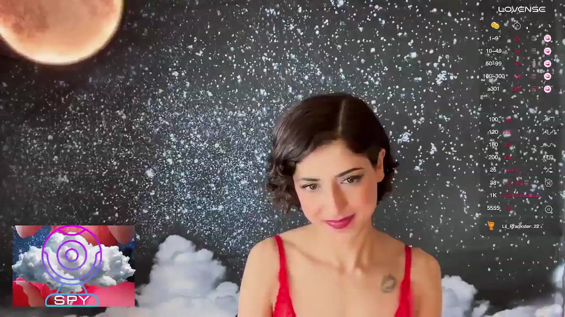 Gallery image thumbnail from wildmoon's myfreecams stream on, 02/01/2025, 15:16 image 6 of 20