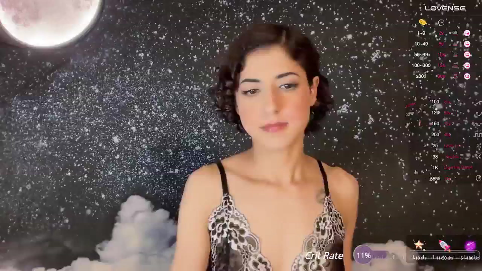Gallery image thumbnail from wildmoon's myfreecams stream on, 02/19/2025, 08:34 image 11 of 20