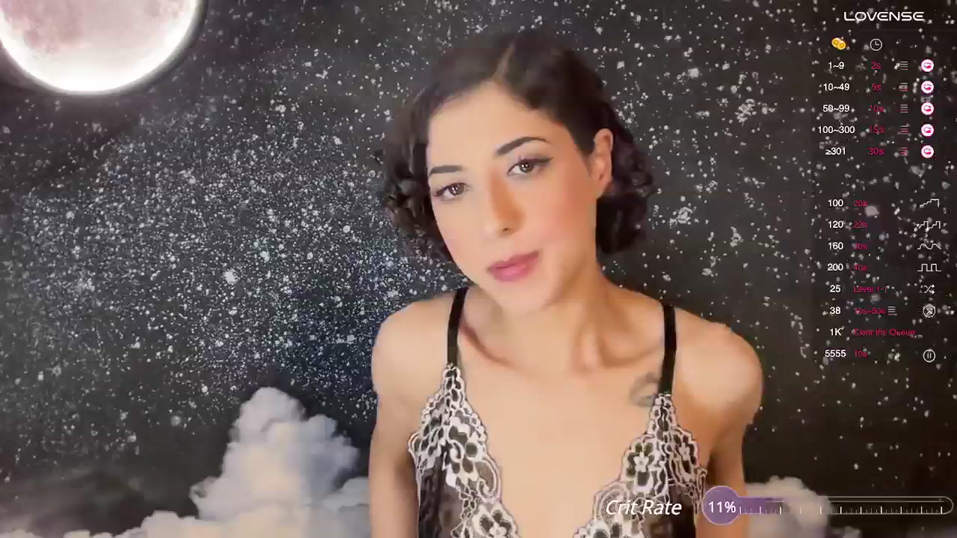Gallery image thumbnail from wildmoon's myfreecams stream on, 02/19/2025, 08:34 image 6 of 20