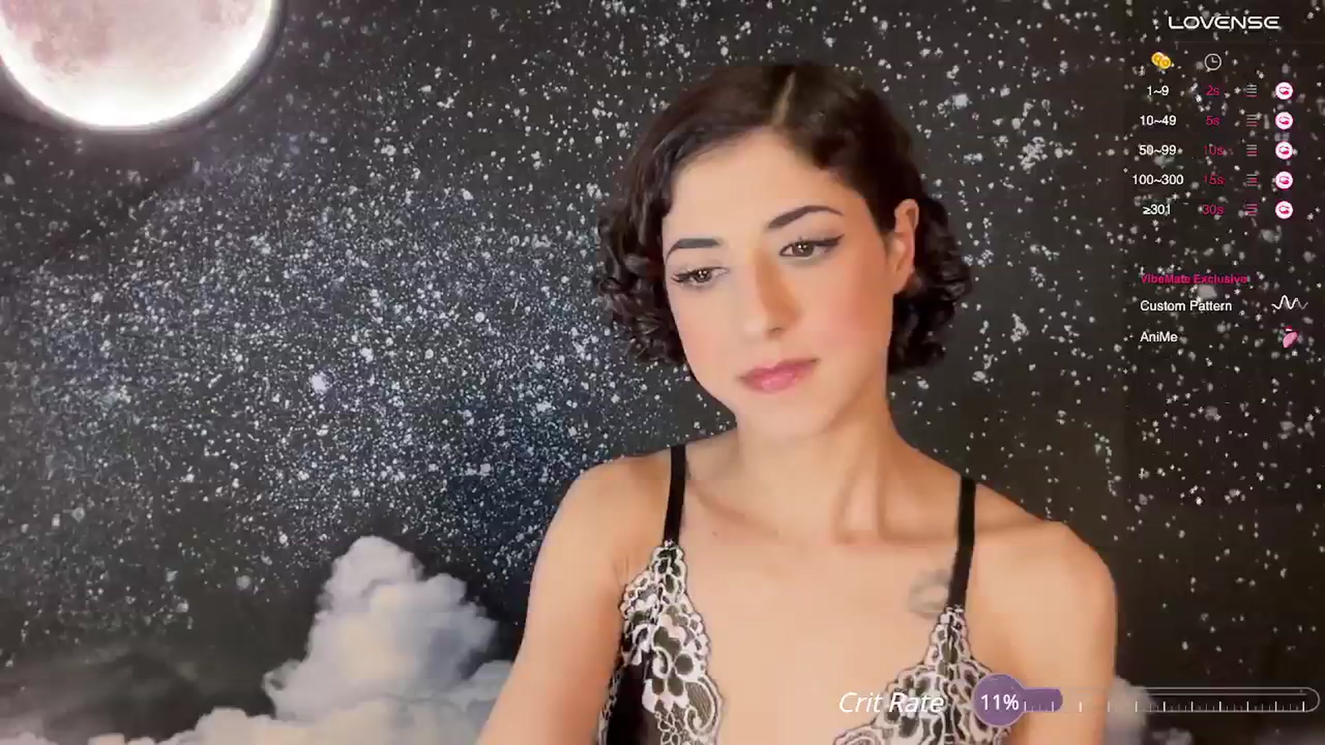 Gallery image thumbnail from wildmoon's myfreecams stream on, 02/19/2025, 08:34 image 7 of 20