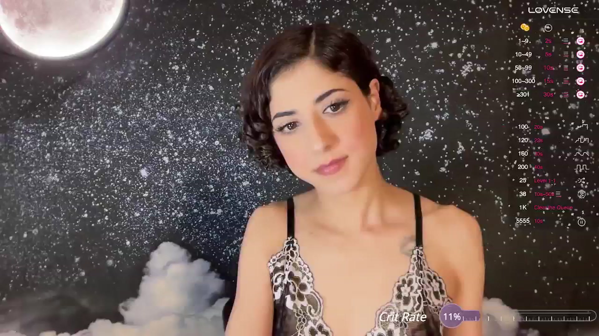 Gallery image thumbnail from wildmoon's myfreecams stream on, 02/19/2025, 08:34 image 9 of 20