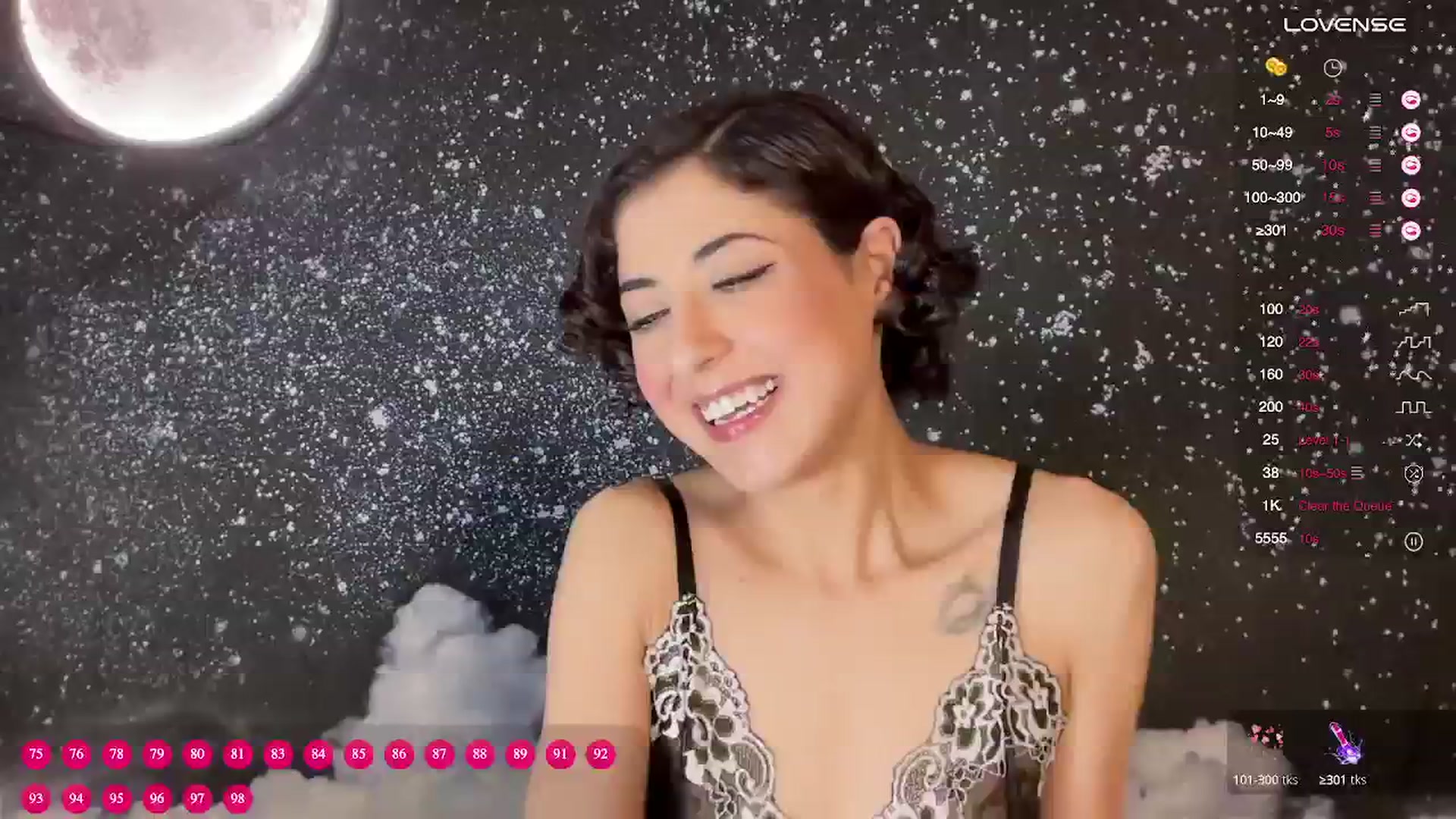 Gallery image thumbnail from wildmoon's myfreecams stream on, 02/19/2025, 11:53 image 12 of 20