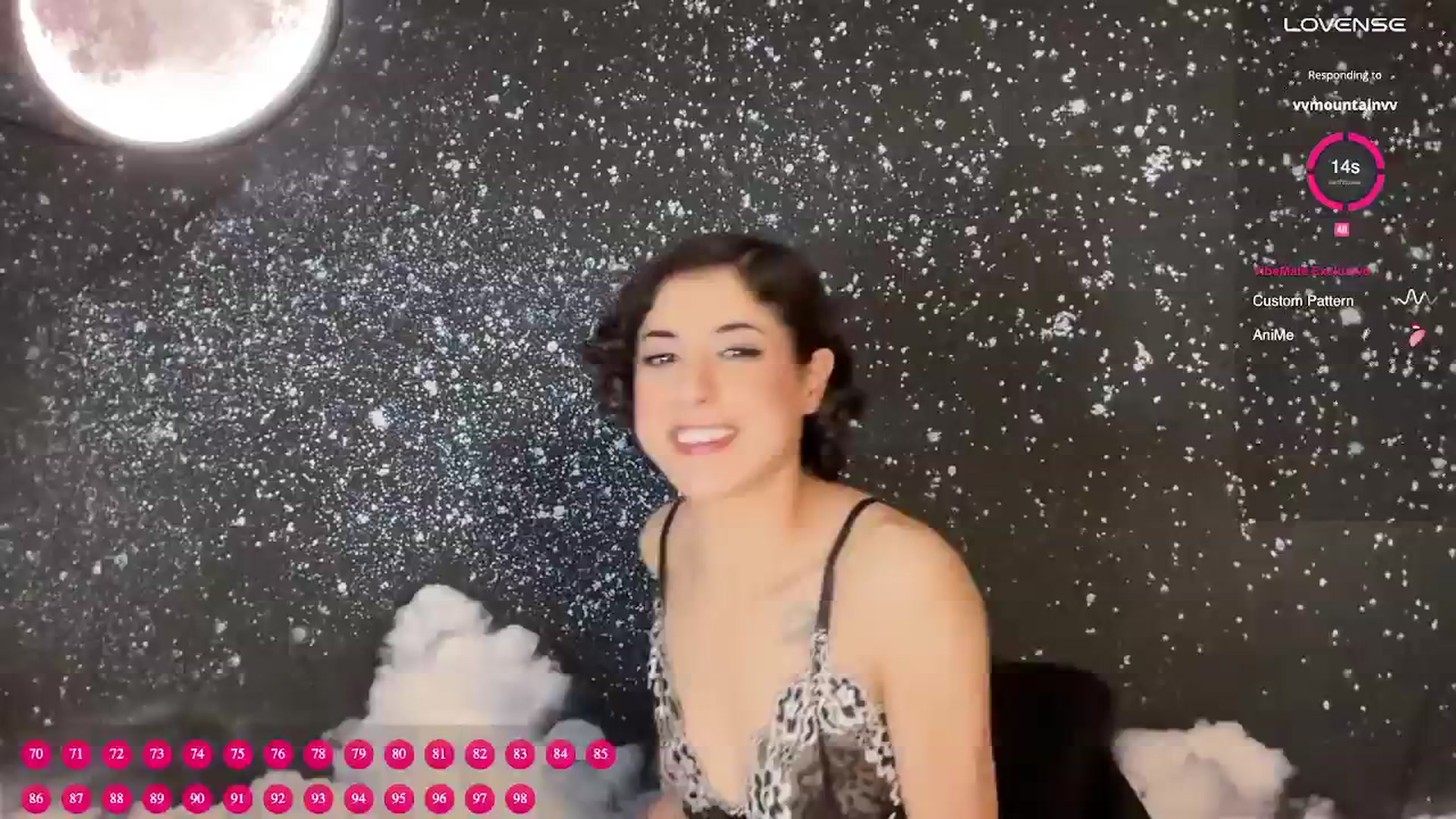 Gallery image thumbnail from wildmoon's myfreecams stream on, 02/19/2025, 11:53 image 2 of 20
