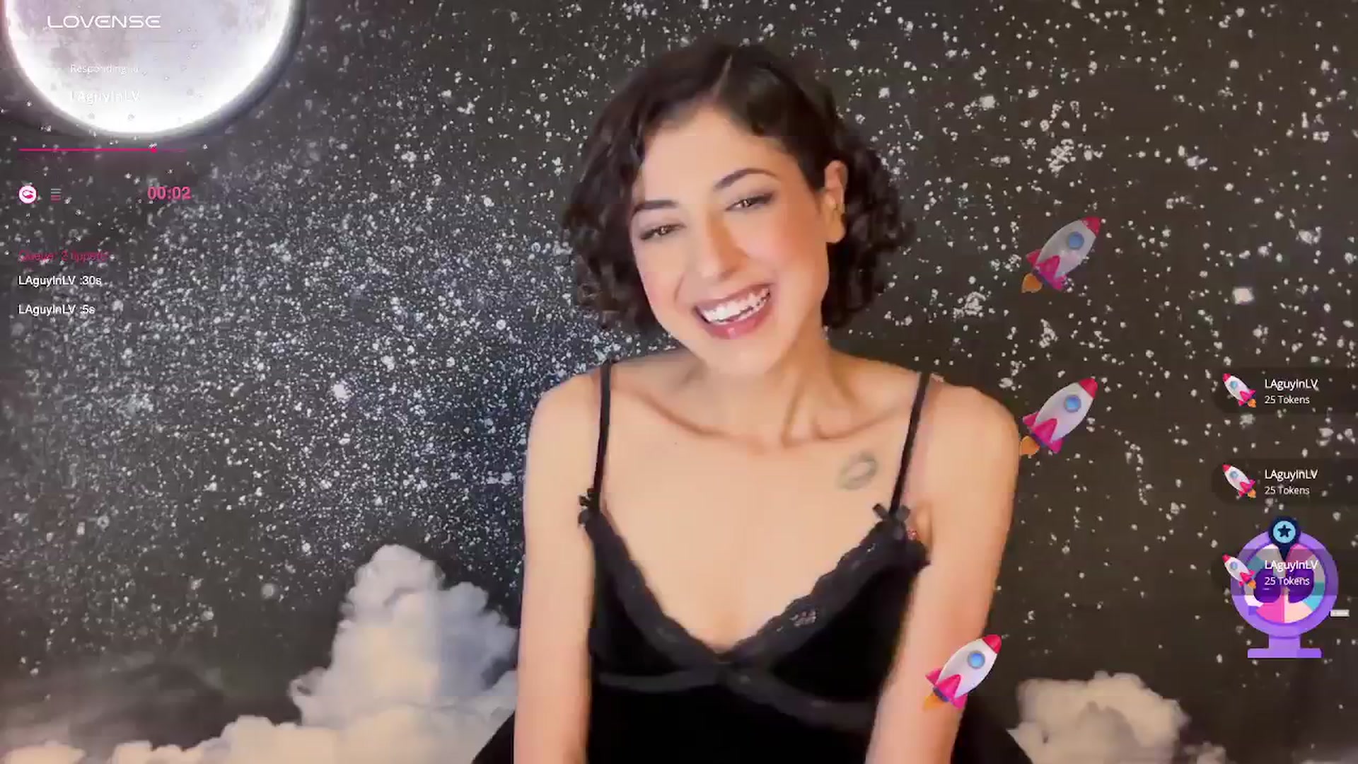 Gallery image thumbnail from wildmoon's myfreecams stream on, 03/01/2025, 07:59 image 1 of 20