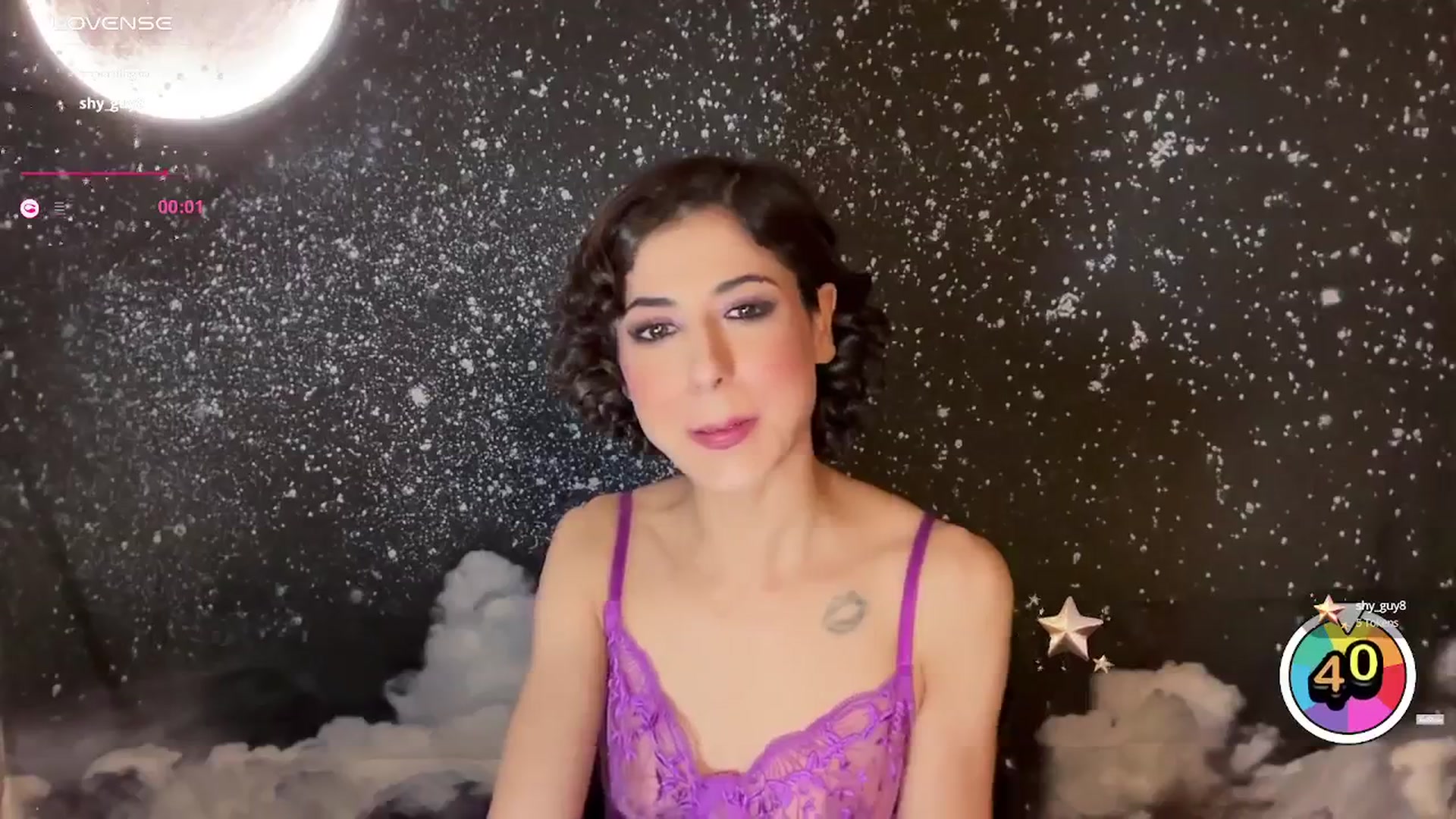 Gallery image thumbnail from wildmoon's myfreecams stream on, 03/11/2025, 07:00 image 20 of 20