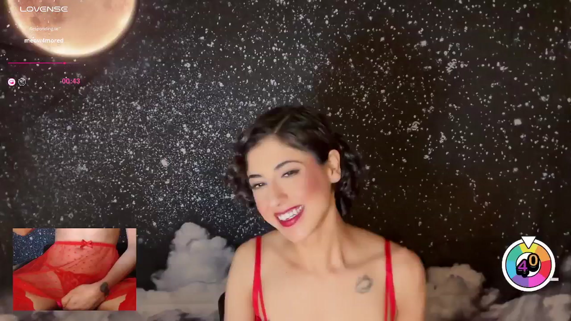 Gallery image thumbnail from wildmoon's myfreecams stream on, 03/13/2025, 11:21 image 10 of 20