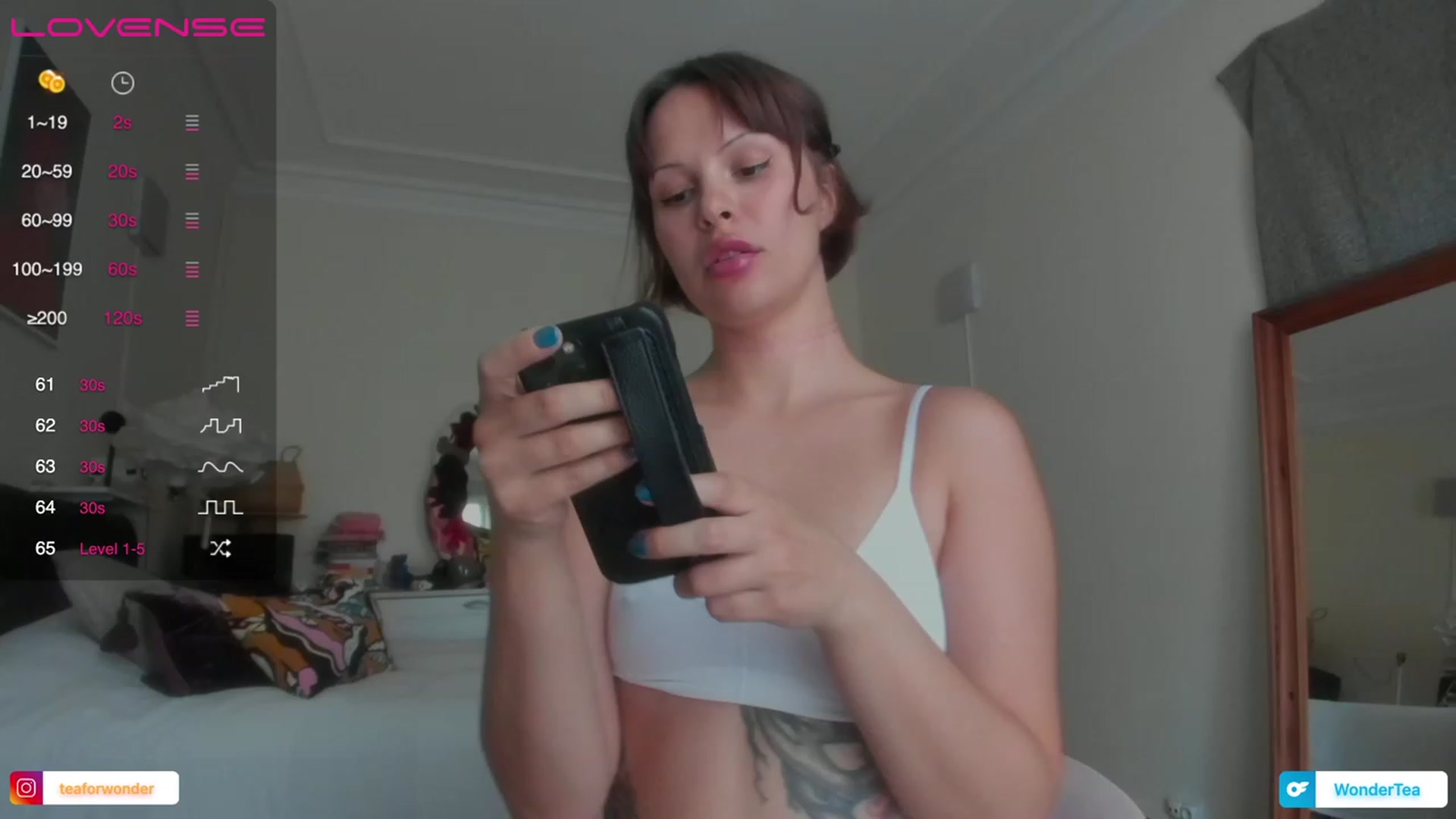 Gallery image thumbnail from wondertea's myfreecams stream on, 06/21/2023, 18:29 image 4 of 20