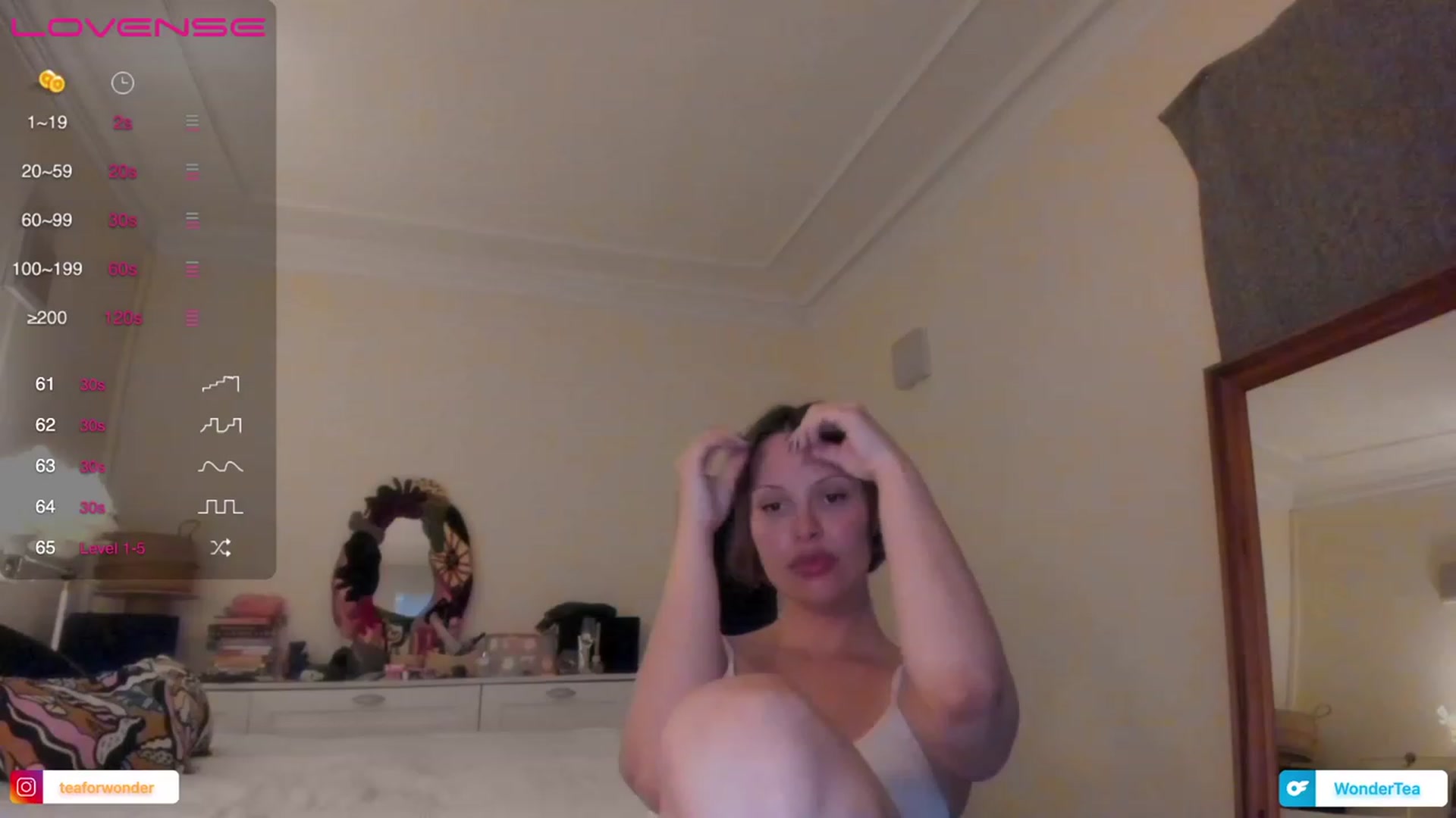 Gallery image thumbnail from wondertea's myfreecams stream on, 06/21/2023, 19:23 image 15 of 20