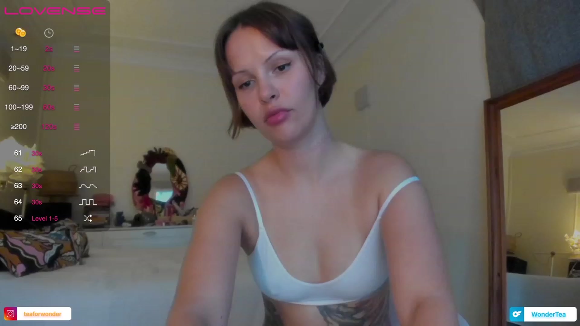 Gallery image thumbnail from wondertea's myfreecams stream on, 06/21/2023, 19:23 image 4 of 20