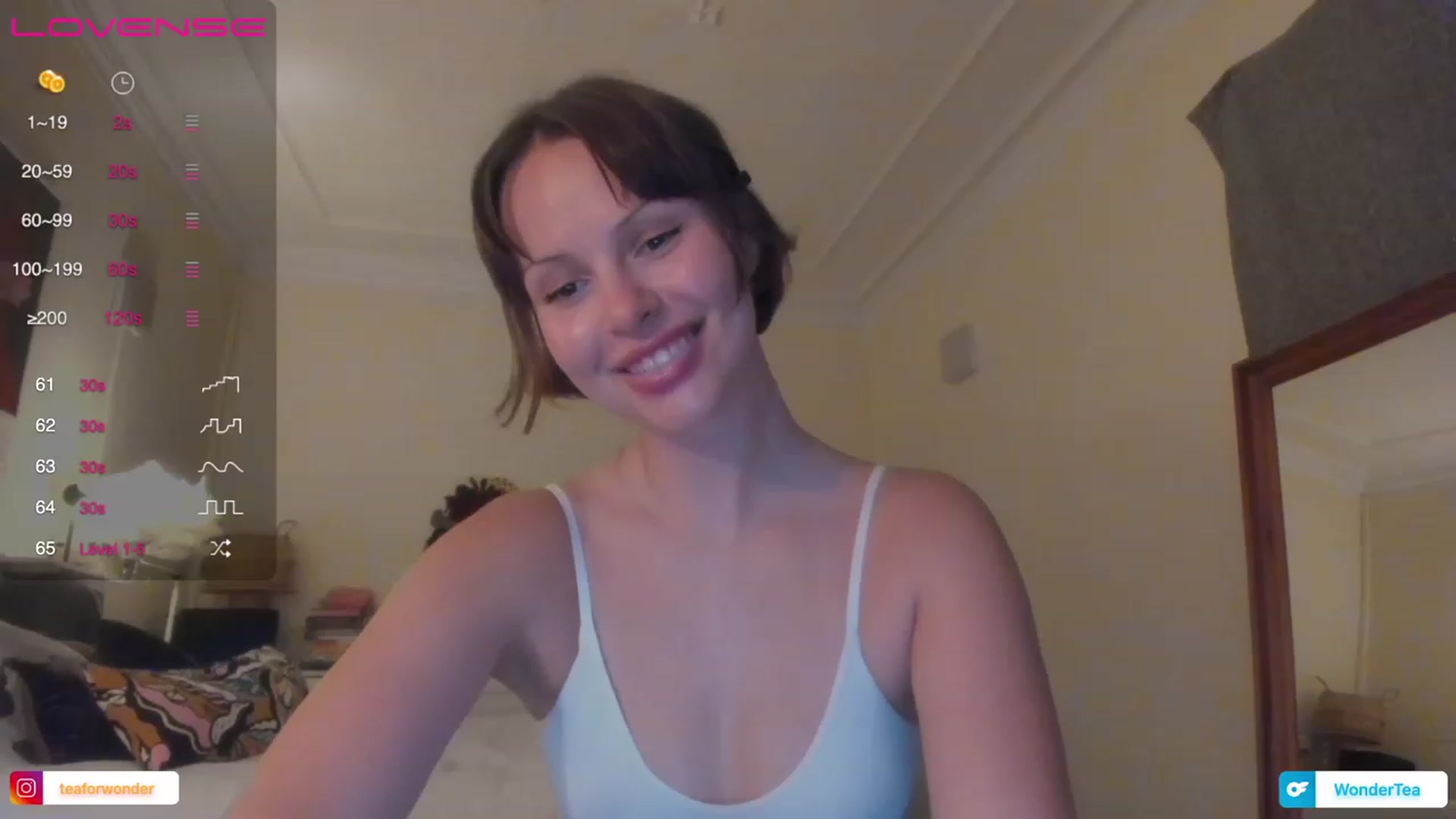 Gallery image thumbnail from wondertea's myfreecams stream on, 06/21/2023, 19:23 image 18 of 20