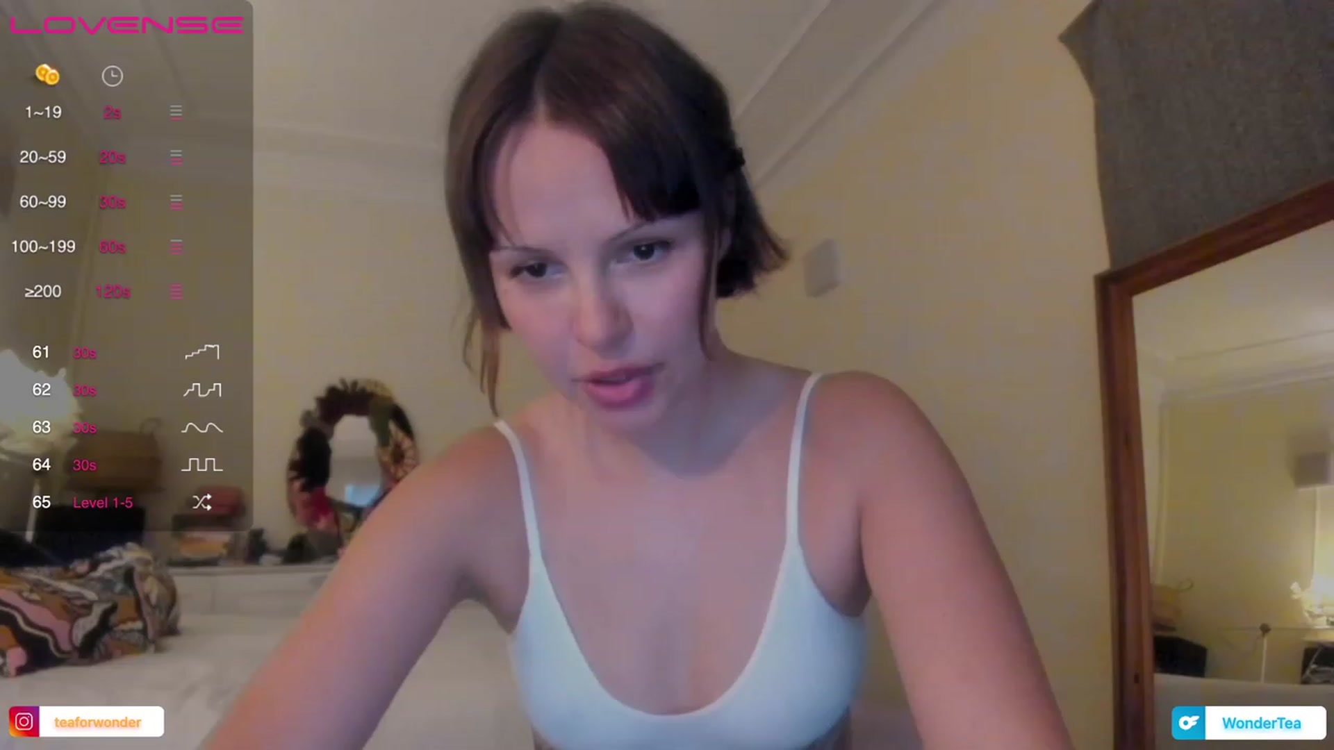 Gallery image thumbnail from wondertea's myfreecams stream on, 06/21/2023, 19:23 image 9 of 20