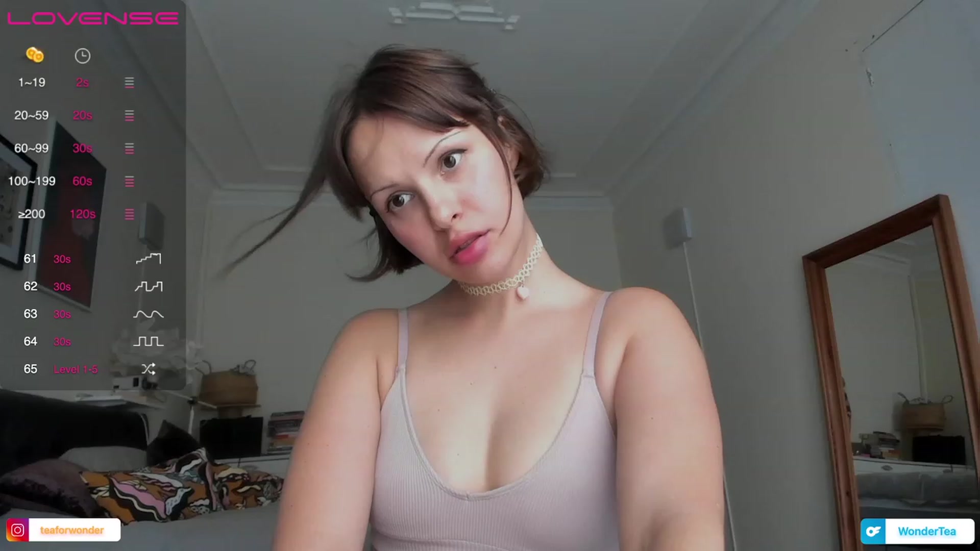 Gallery image thumbnail from wondertea's myfreecams stream on, 07/03/2023, 17:56 image 18 of 20