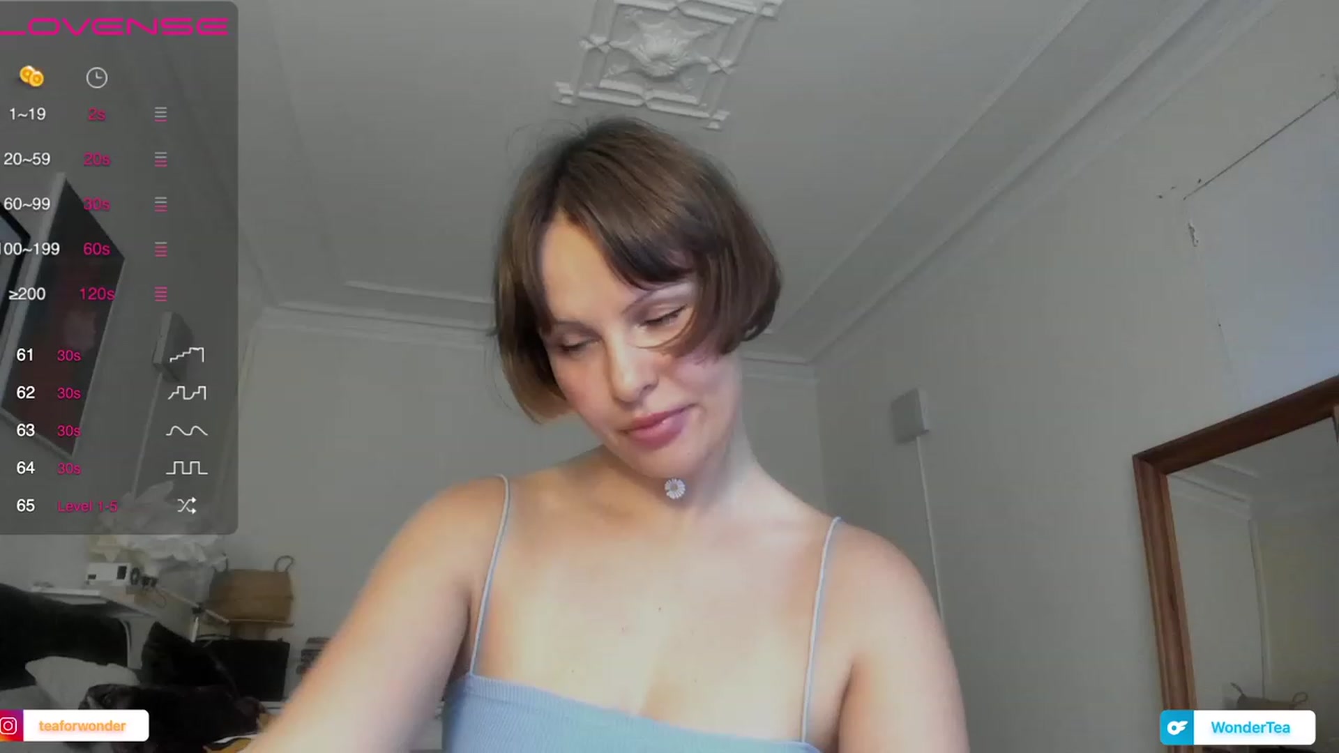 Gallery image thumbnail from wondertea's myfreecams stream on, 07/06/2023, 18:15 image 19 of 20