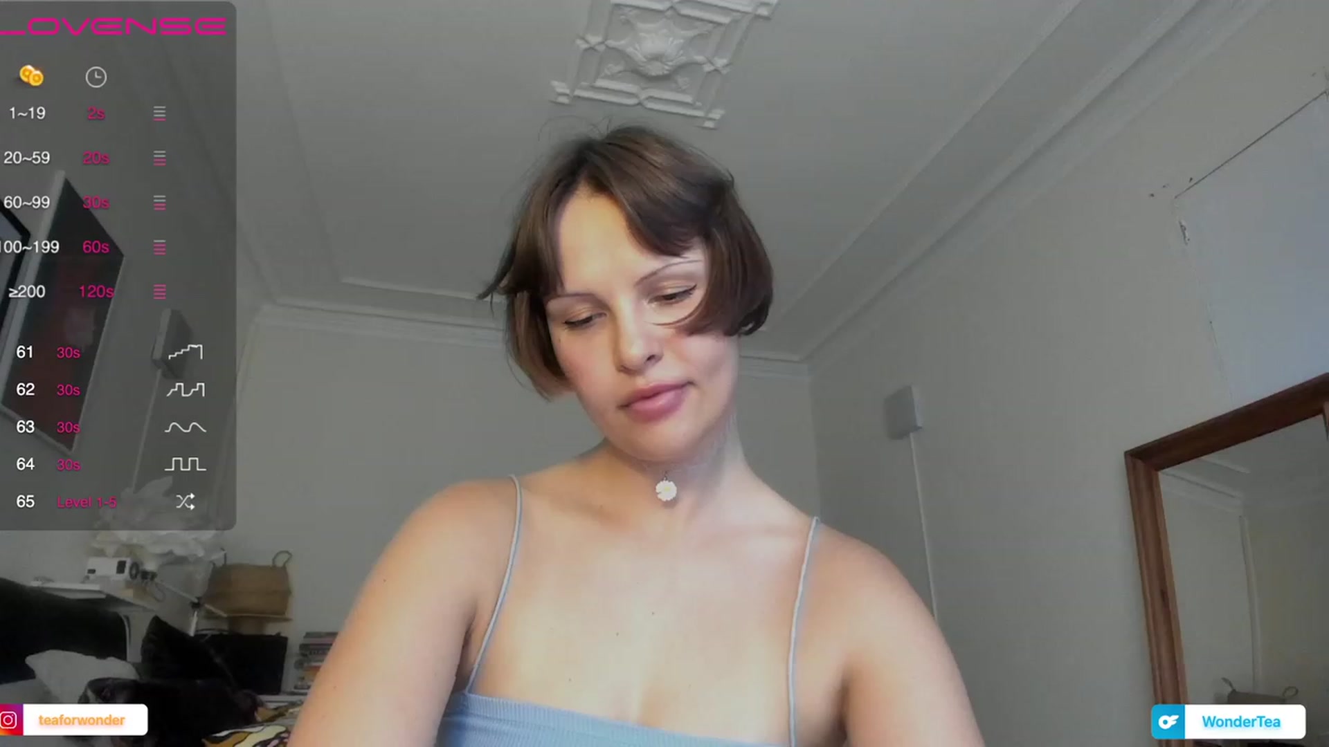 Gallery image thumbnail from wondertea's myfreecams stream on, 07/06/2023, 18:15 image 20 of 20