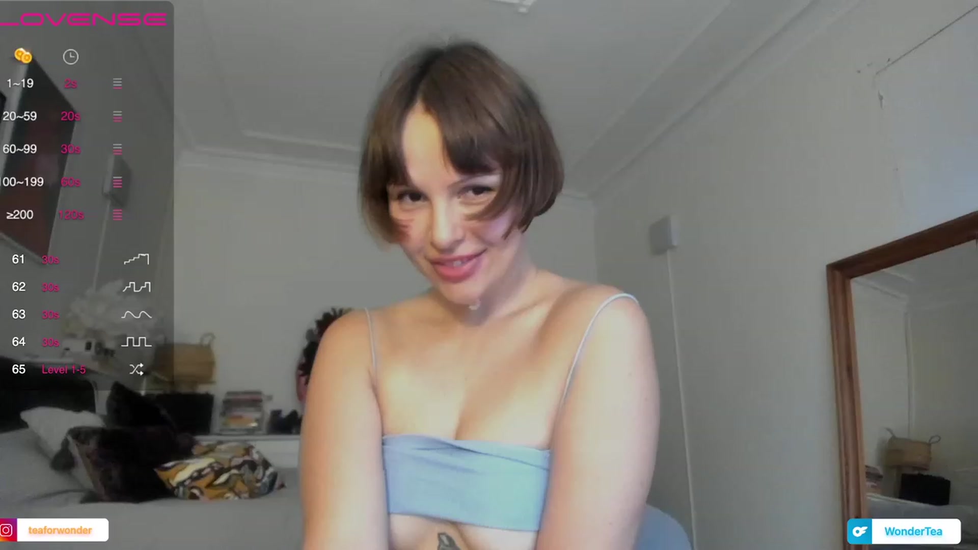 Gallery image thumbnail from wondertea's myfreecams stream on, 07/06/2023, 18:15 image 16 of 20
