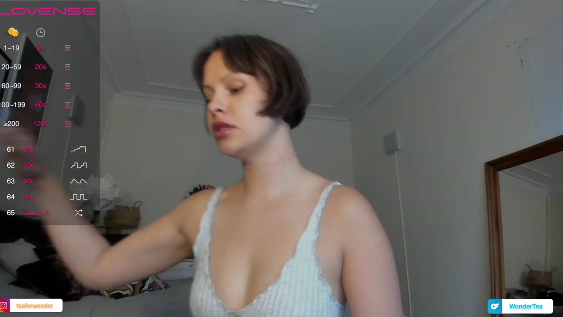 Gallery image thumbnail from wondertea's myfreecams stream on, 07/08/2023, 18:59 image 14 of 20