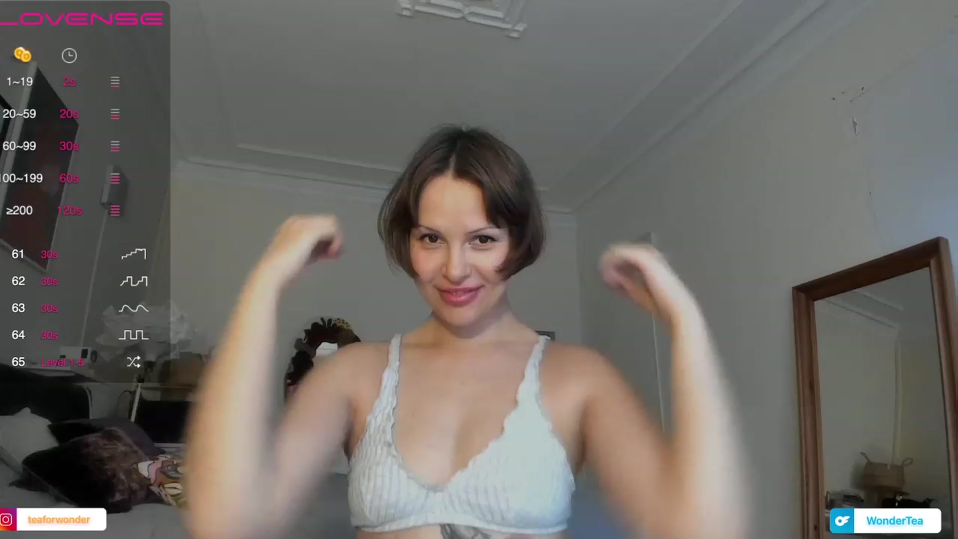 Gallery image thumbnail from wondertea's myfreecams stream on, 07/08/2023, 18:59 image 15 of 20