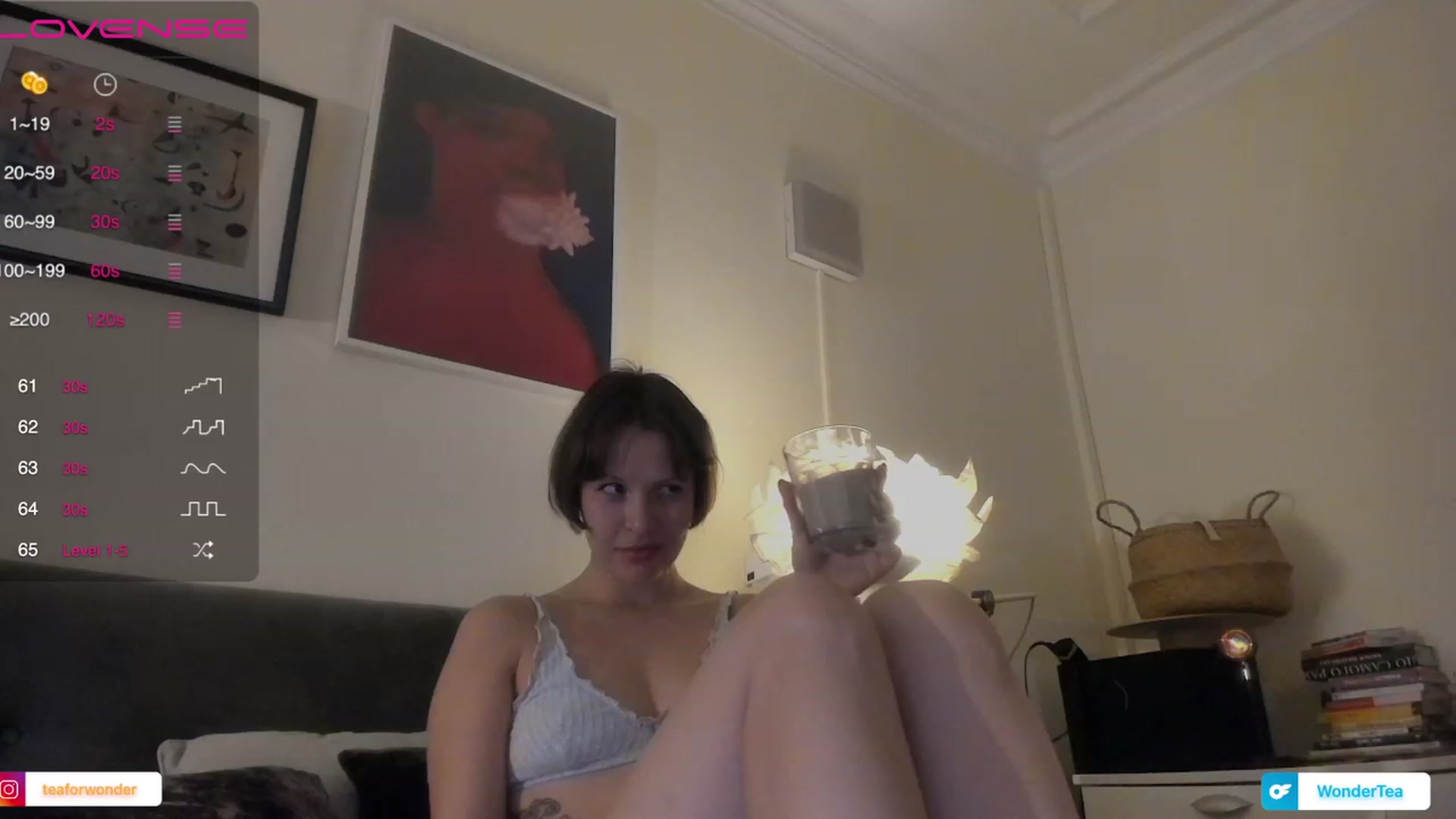 Gallery image thumbnail from wondertea's myfreecams stream on, 07/08/2023, 20:16 image 8 of 20