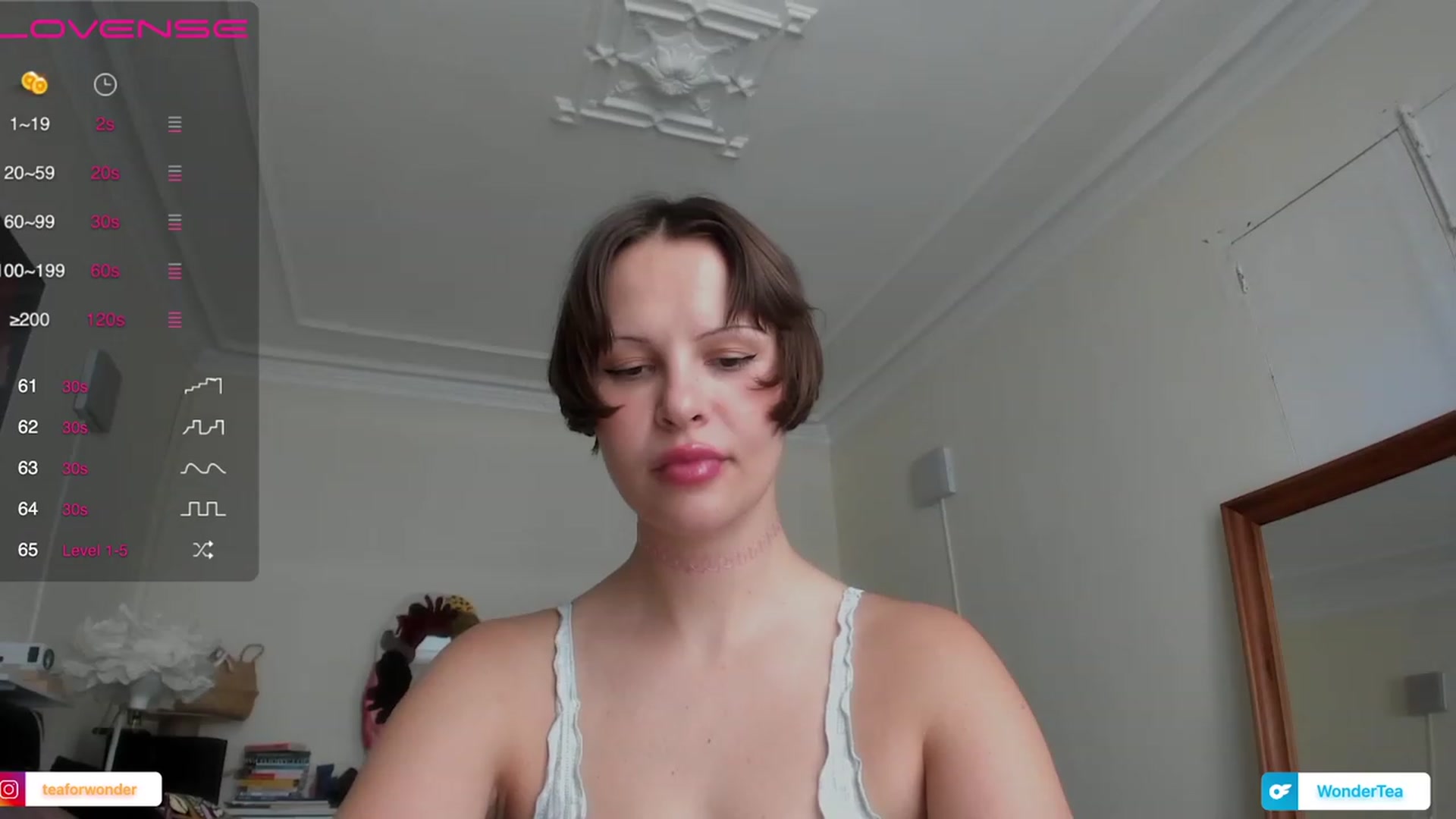 Gallery image thumbnail from wondertea's myfreecams stream on, 07/10/2023, 15:54 image 10 of 20