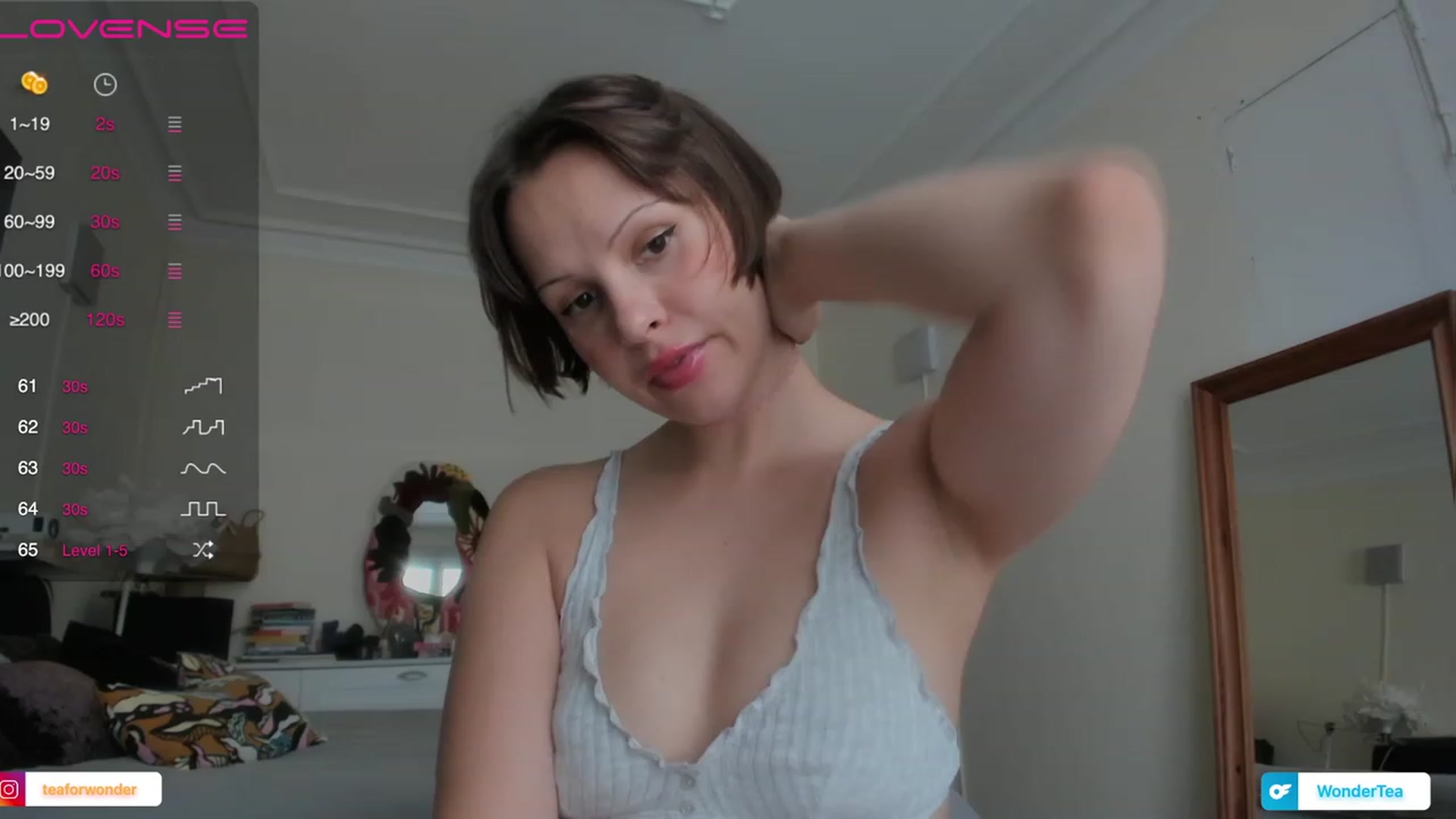 Gallery image thumbnail from wondertea's myfreecams stream on, 07/10/2023, 15:54 image 4 of 20