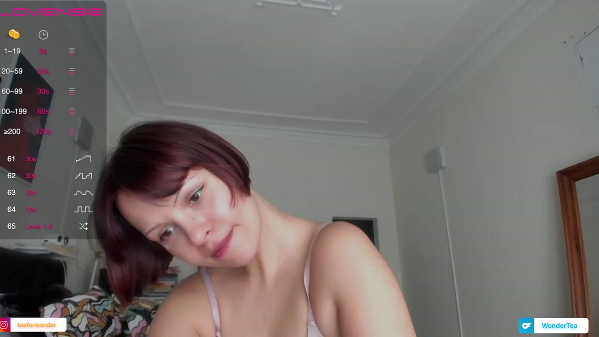 Gallery image thumbnail from wondertea's myfreecams stream on, 07/12/2023, 15:17 image 13 of 20