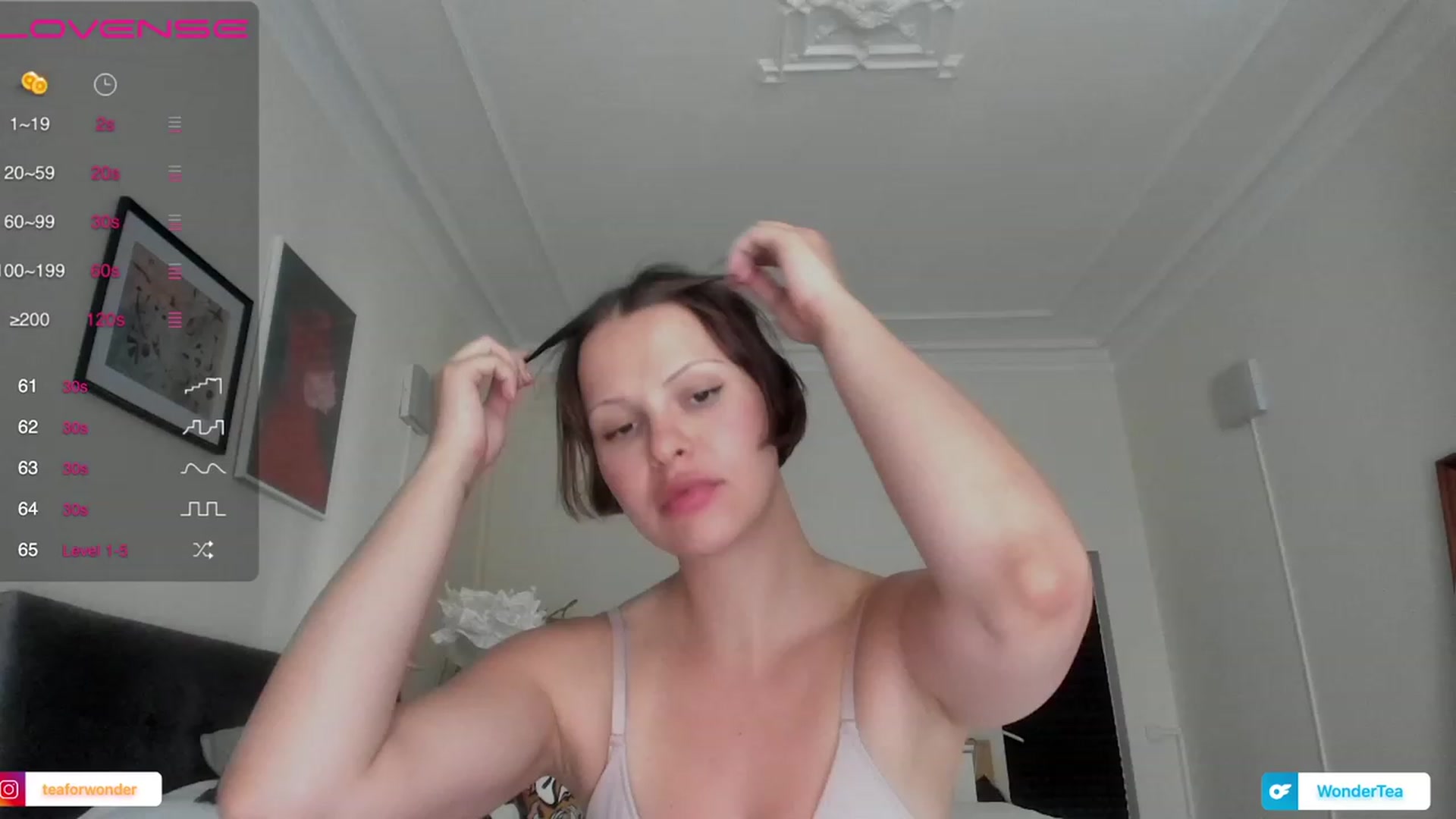 Gallery image thumbnail from wondertea's myfreecams stream on, 07/19/2023, 14:01 image 1 of 20