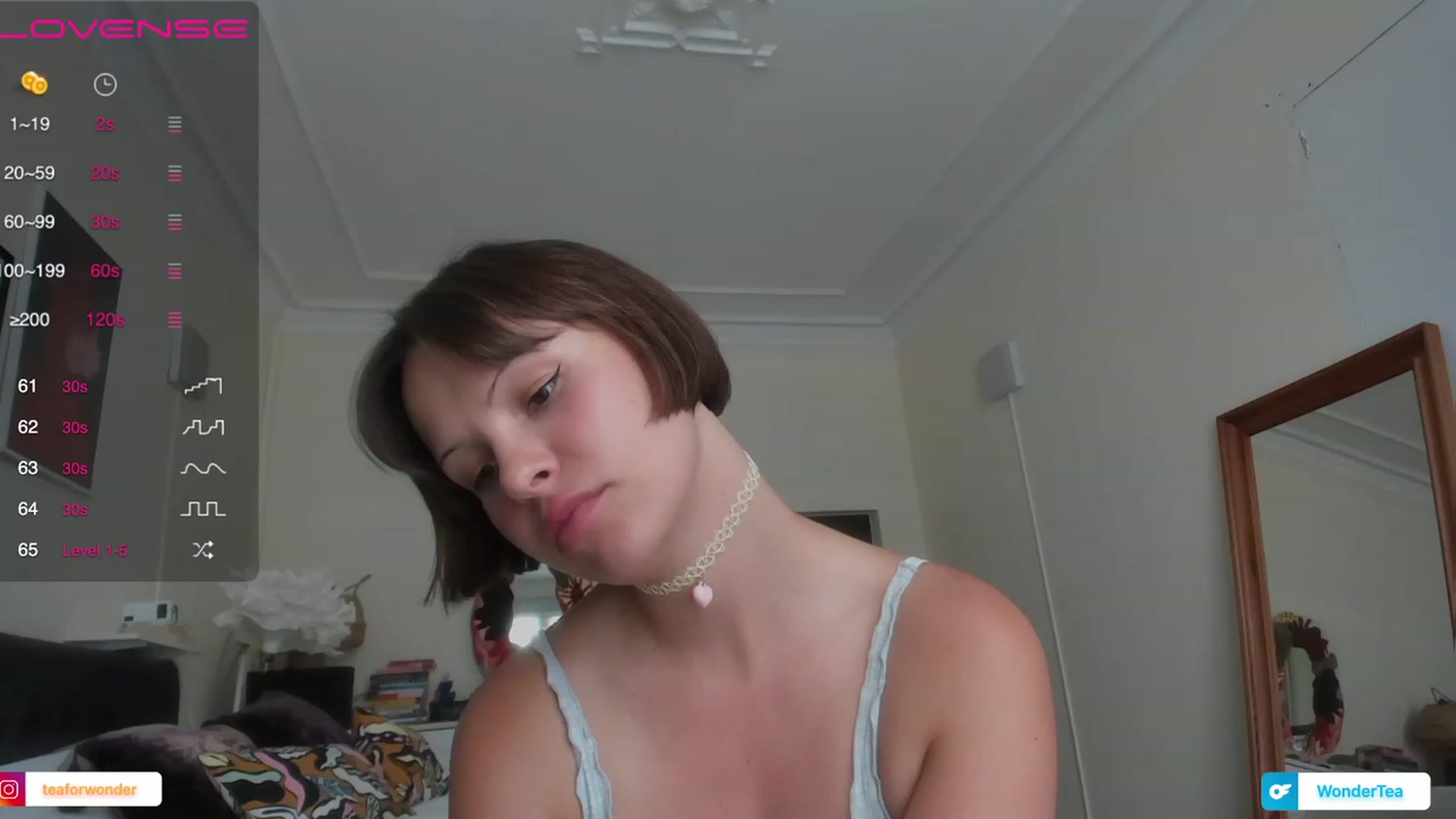 Gallery image thumbnail from wondertea's myfreecams stream on, 07/20/2023, 14:17 image 2 of 20