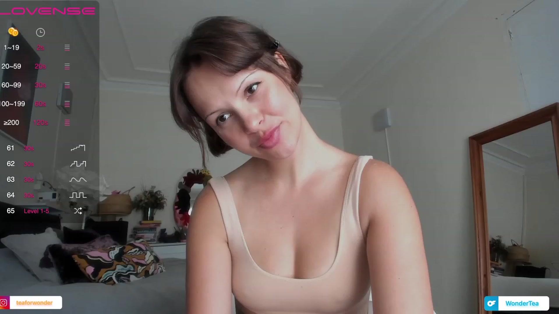 Gallery image thumbnail from wondertea's myfreecams stream on, 07/26/2023, 14:10 image 14 of 20