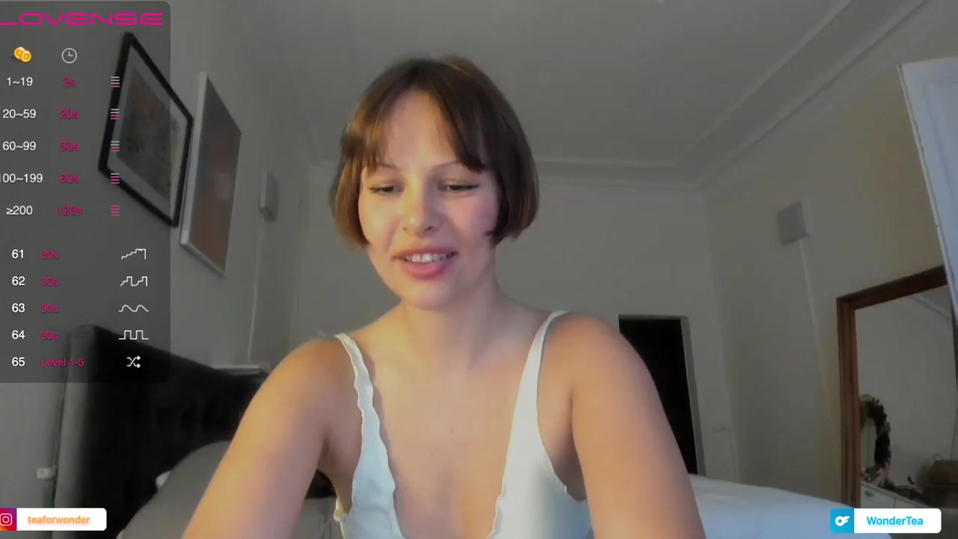 Gallery image thumbnail from wondertea's myfreecams stream on, 07/30/2023, 21:08 image 4 of 20
