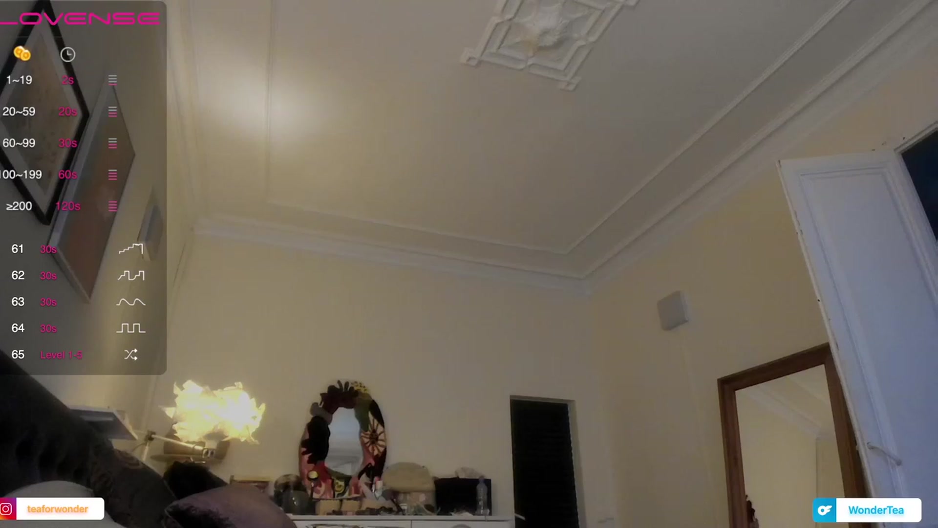 Gallery image thumbnail from wondertea's myfreecams stream on, 07/30/2023, 21:08 image 5 of 20