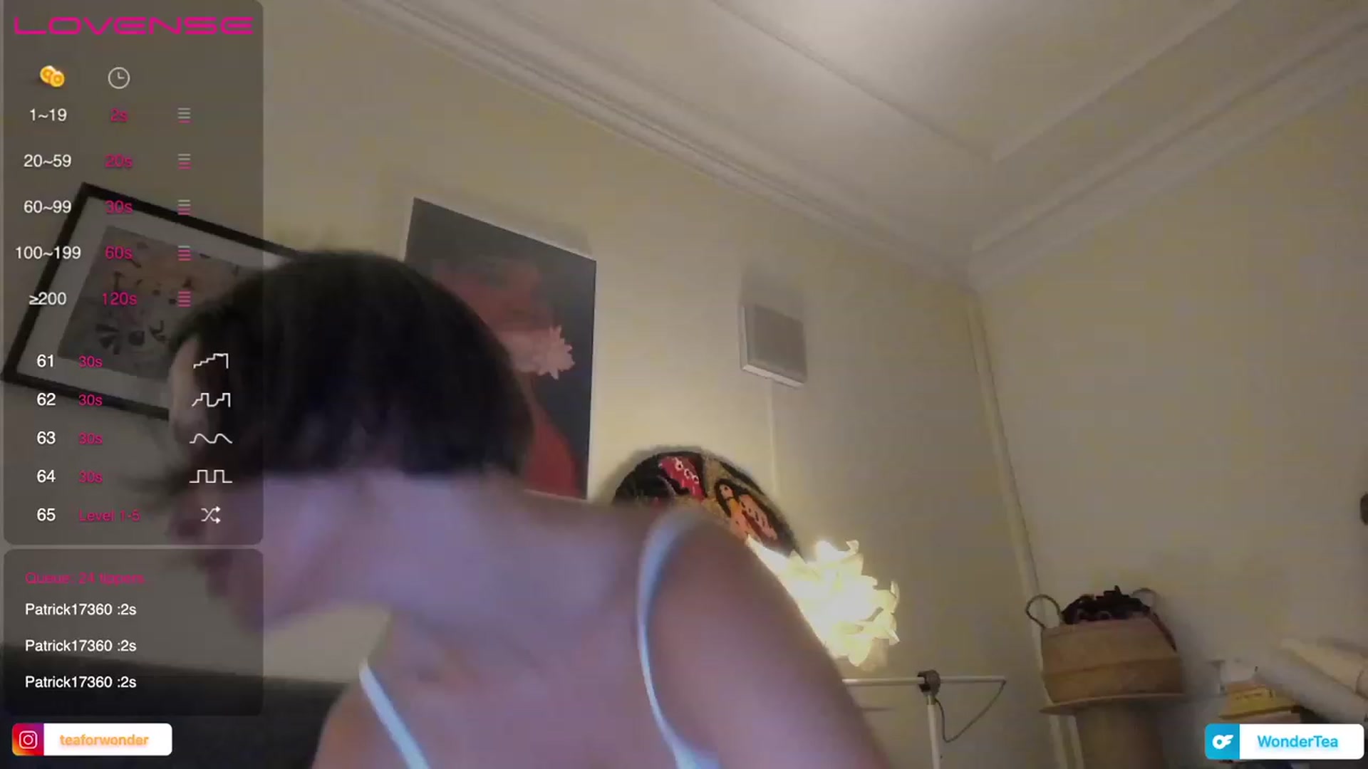 Gallery image thumbnail from wondertea's myfreecams stream on, 08/24/2023, 20:06 image 18 of 20