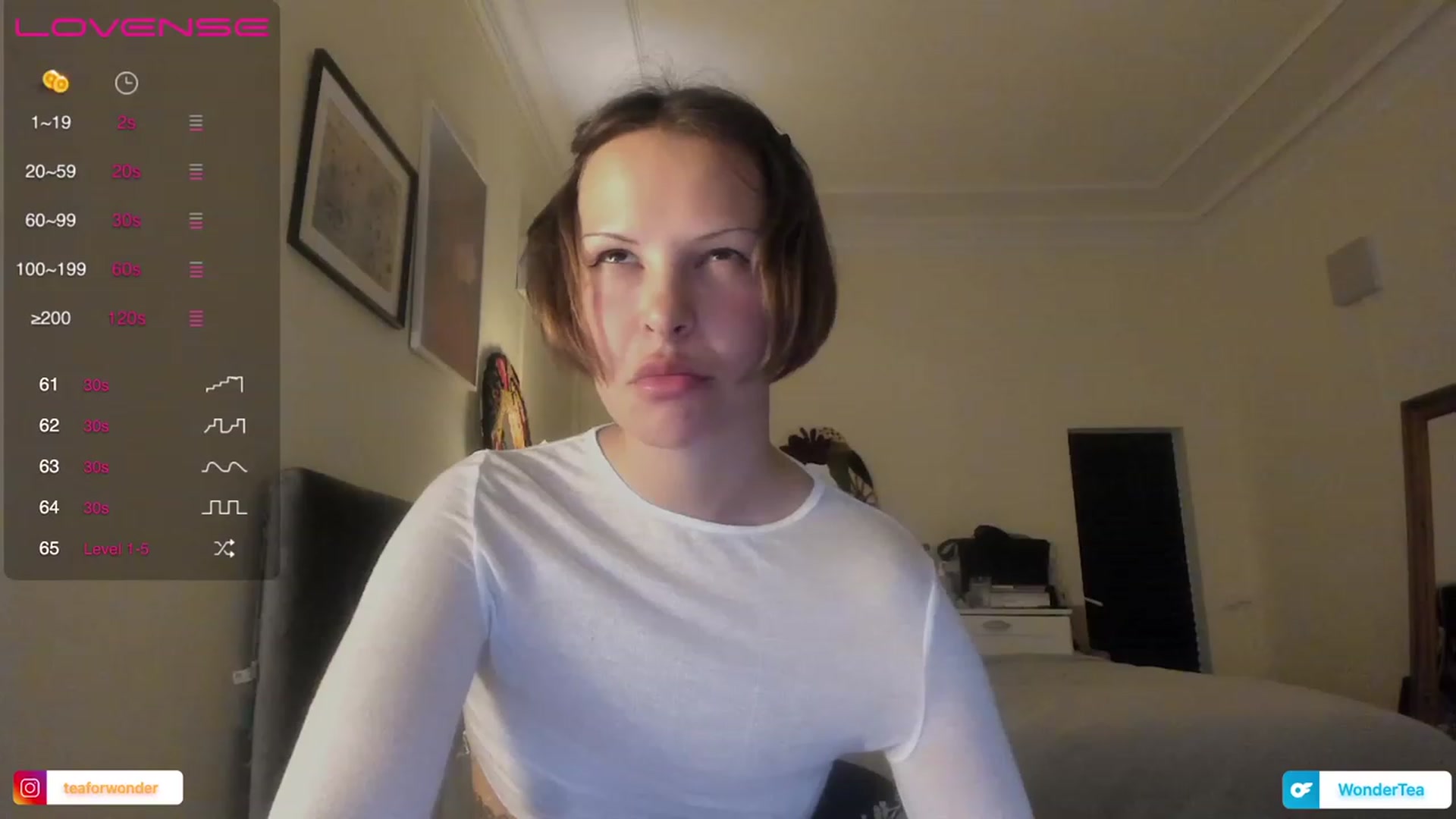 Gallery image thumbnail from wondertea's myfreecams stream on, 08/26/2023, 20:58 image 3 of 20