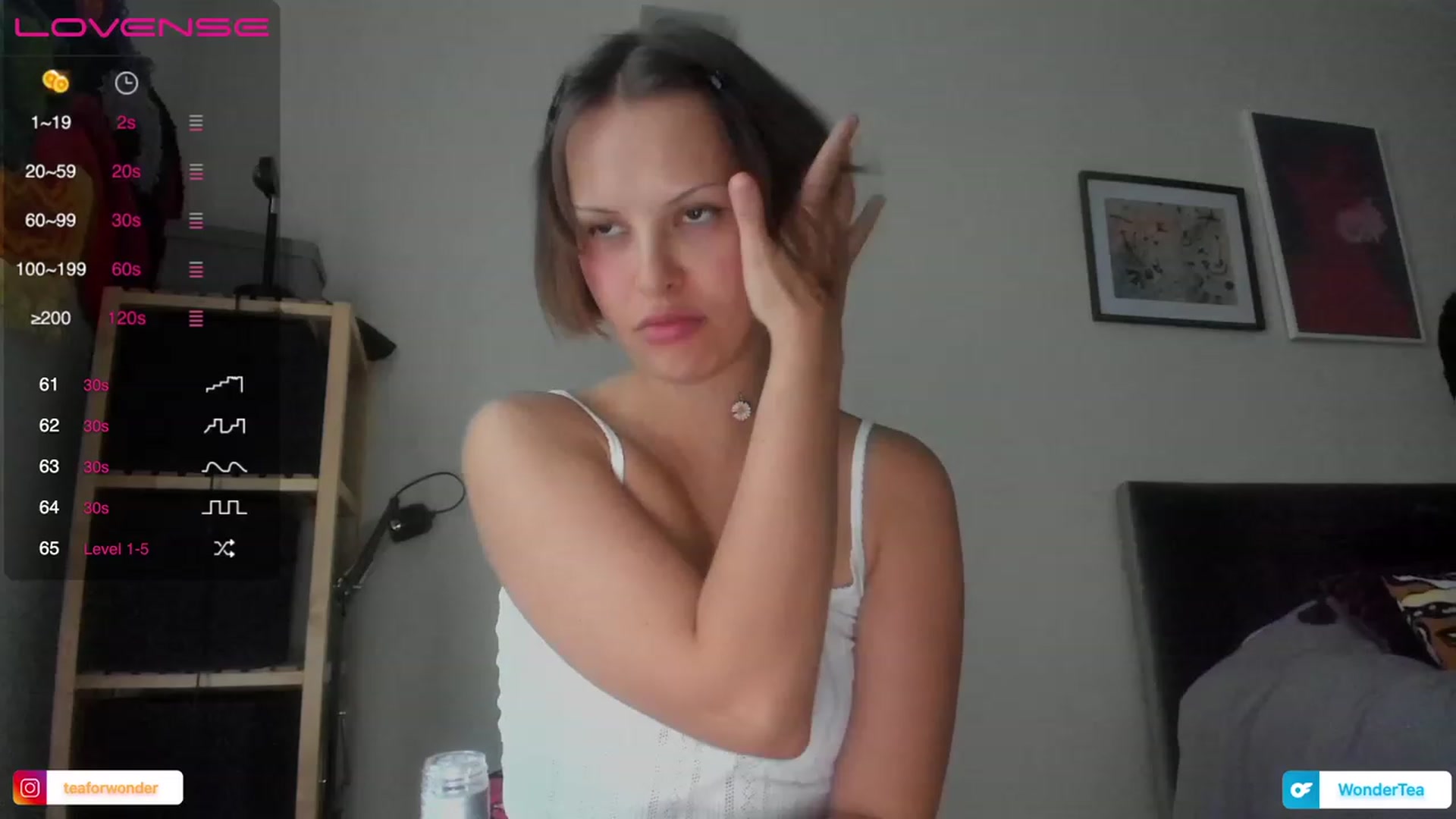 Gallery image thumbnail from wondertea's myfreecams stream on, 09/08/2023, 18:12 image 3 of 20