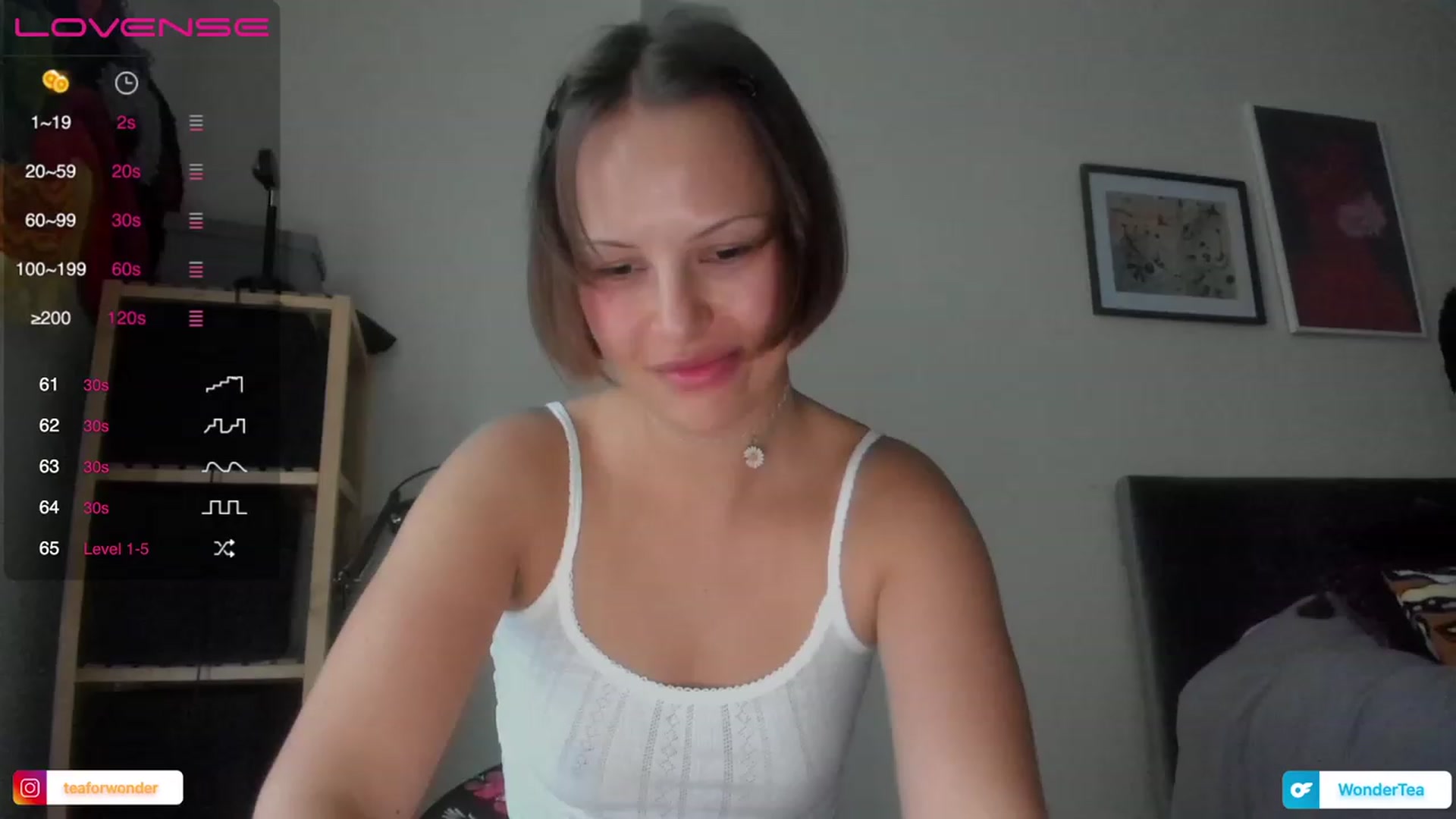 Gallery image thumbnail from wondertea's myfreecams stream on, 09/08/2023, 18:12 image 4 of 20