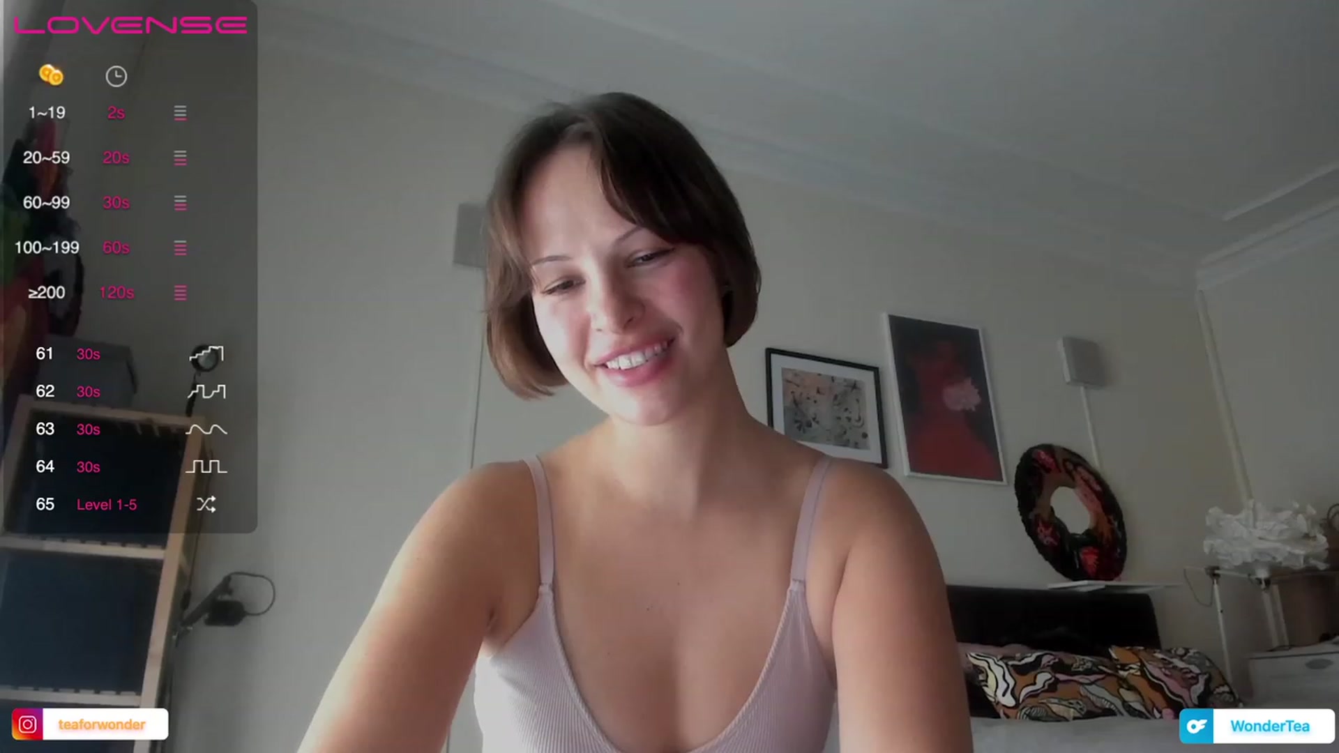 Gallery image thumbnail from wondertea's myfreecams stream on, 09/29/2023, 12:33 image 13 of 20