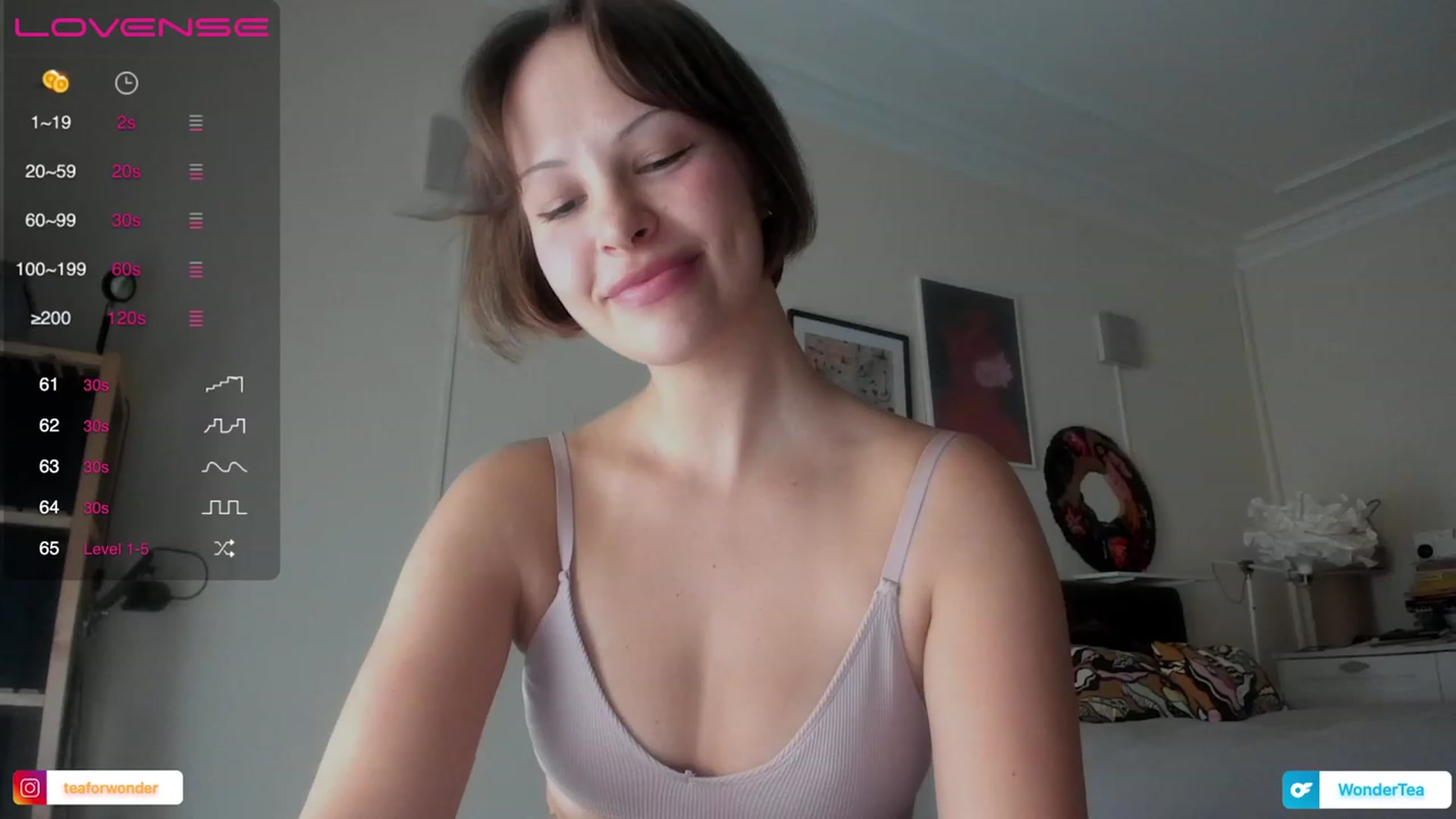 Gallery image thumbnail from wondertea's myfreecams stream on, 09/29/2023, 12:33 image 19 of 20