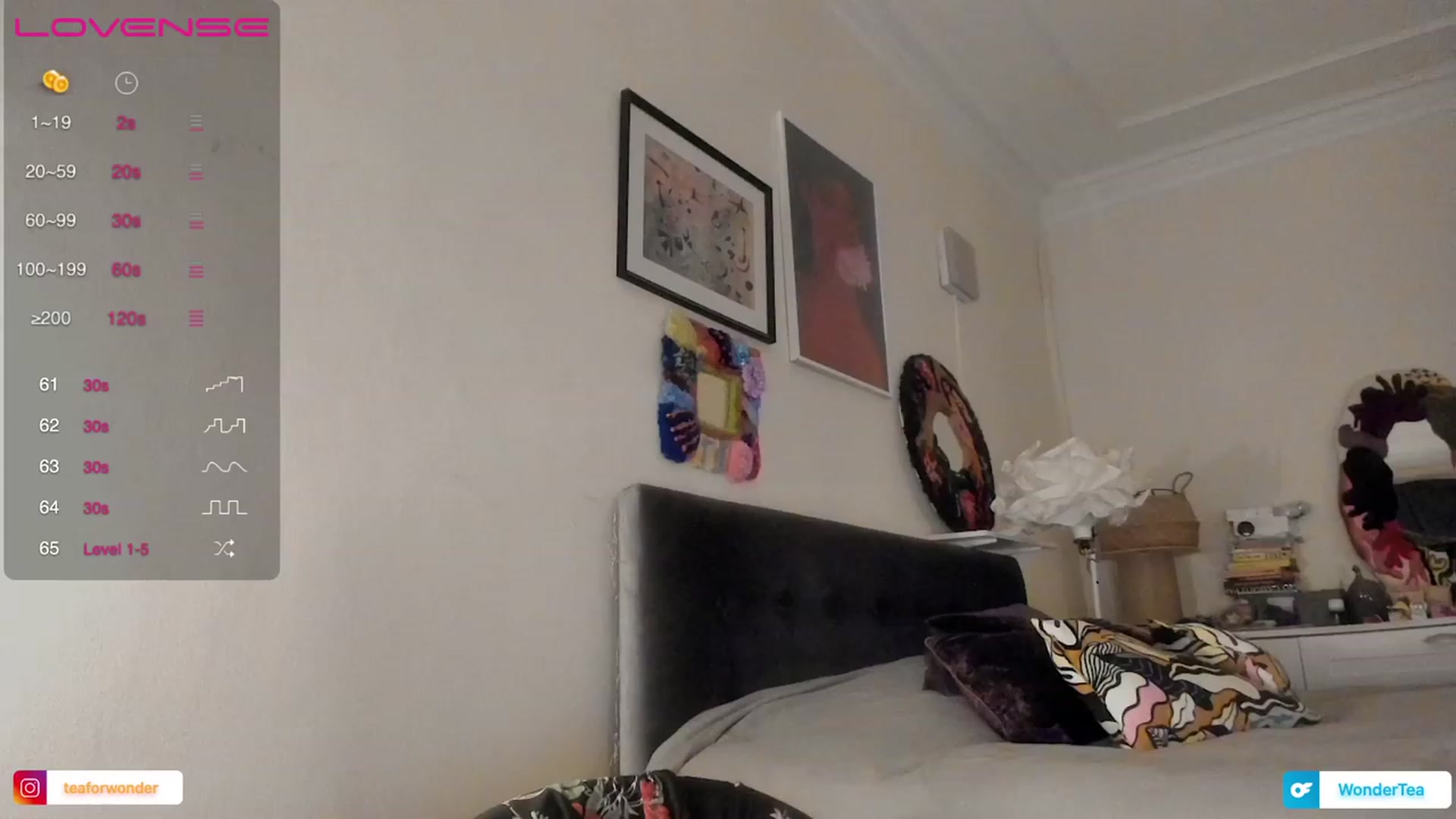 Gallery image thumbnail from wondertea's myfreecams stream on, 10/03/2023, 22:10 image 8 of 20