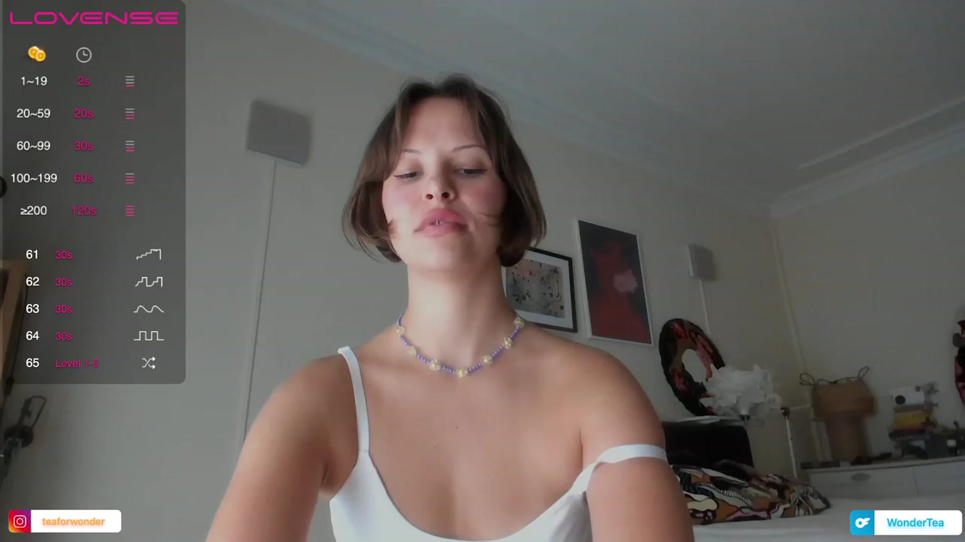 Gallery image thumbnail from wondertea's myfreecams stream on, 10/05/2023, 12:07 image 16 of 20