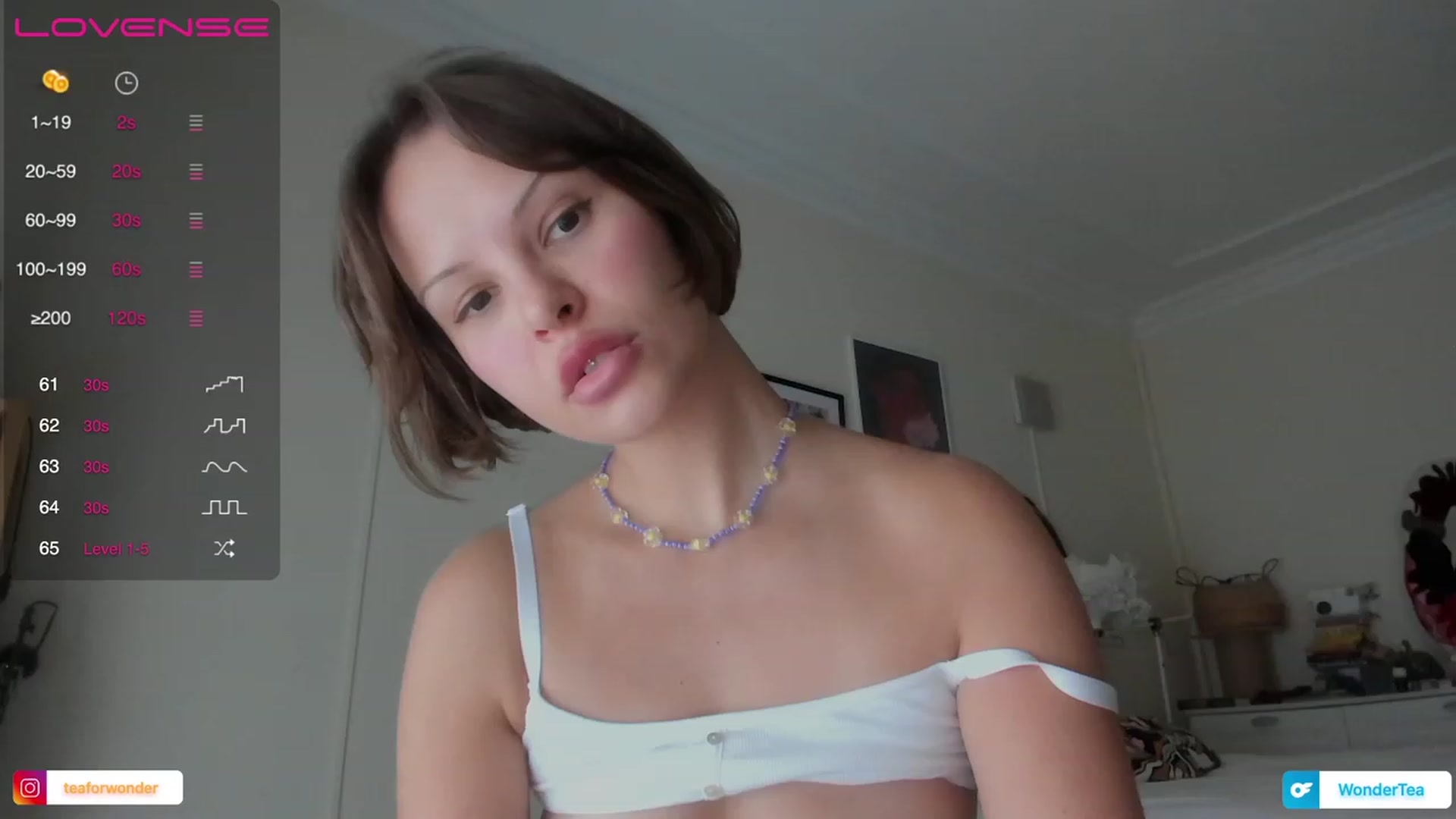 Gallery image thumbnail from wondertea's myfreecams stream on, 10/05/2023, 12:07 image 14 of 20