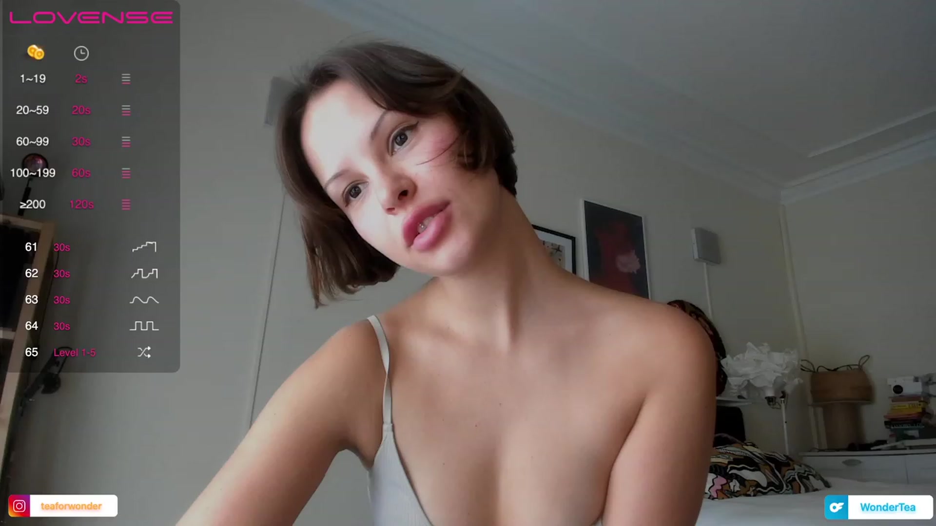 Gallery image thumbnail from wondertea's myfreecams stream on, 10/06/2023, 12:14 image 8 of 20