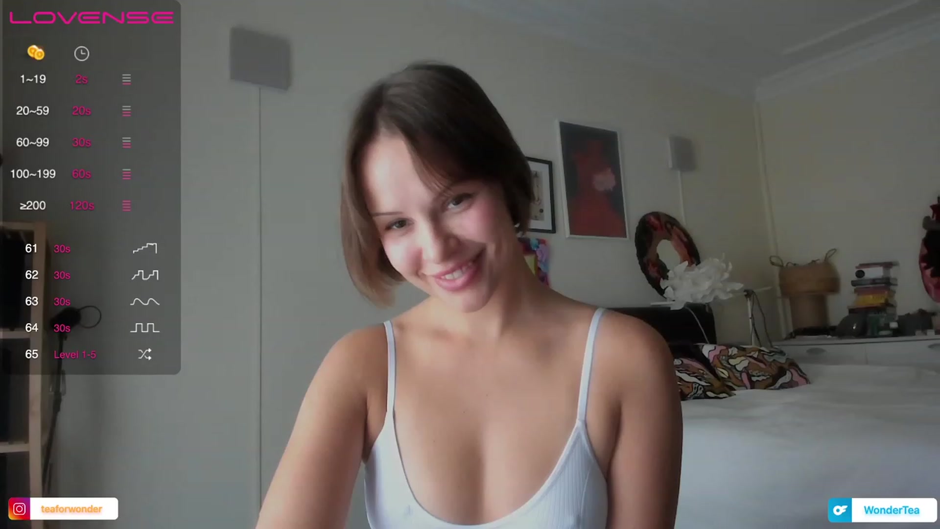Gallery image thumbnail from wondertea's myfreecams stream on, 10/27/2023, 10:32 image 17 of 20