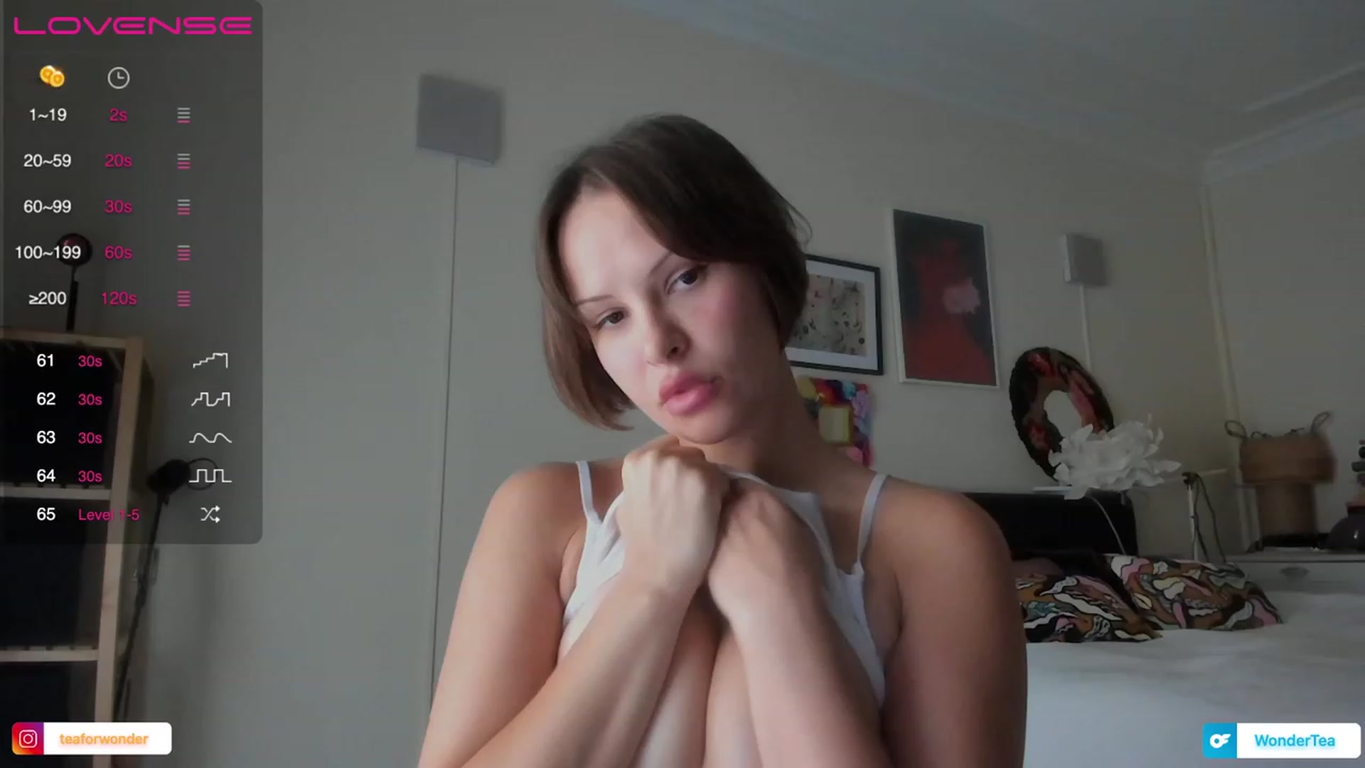 Gallery image thumbnail from wondertea's myfreecams stream on, 10/27/2023, 10:32 image 4 of 20